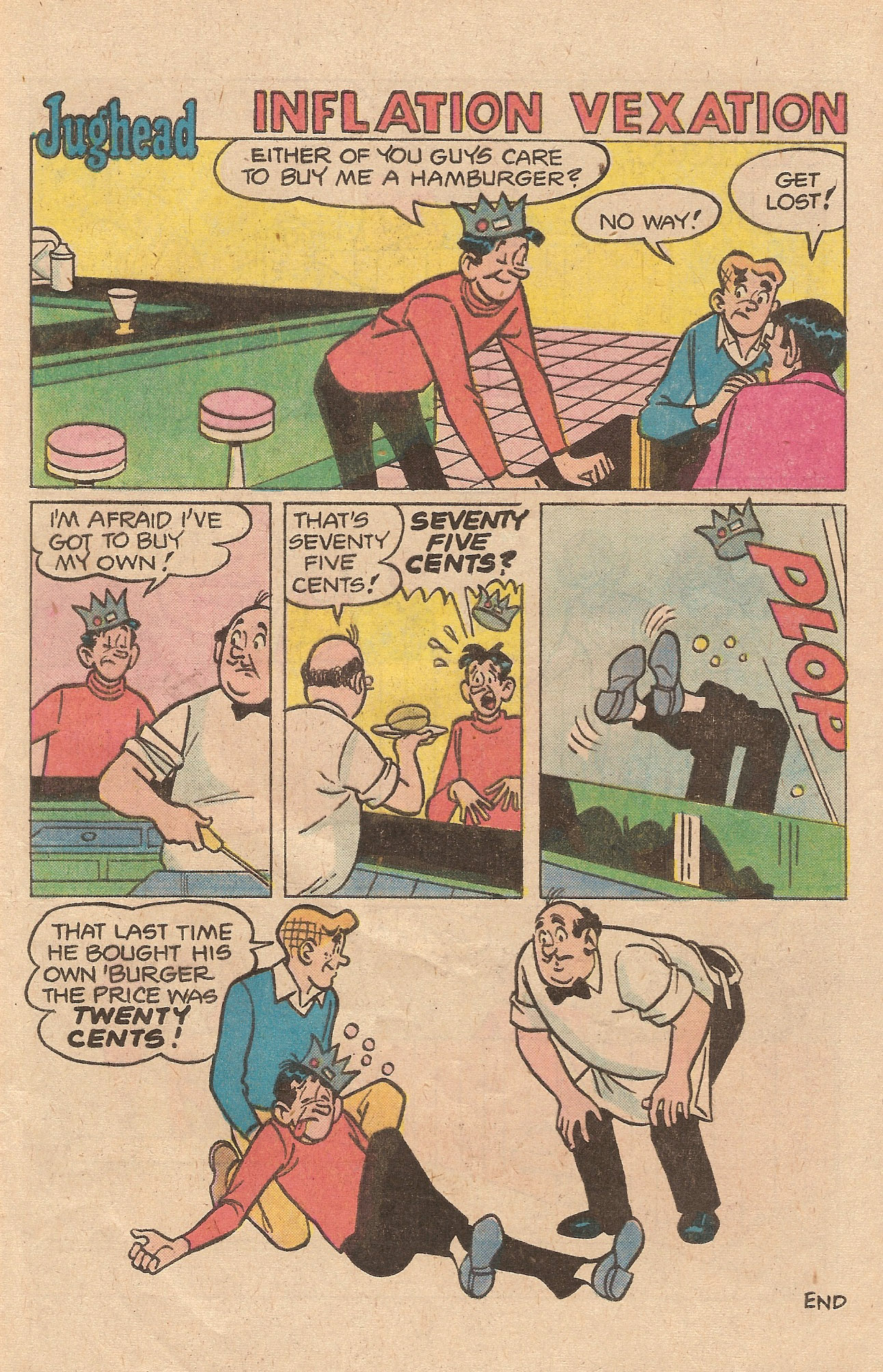 Read online Jughead's Jokes comic -  Issue #59 - 13