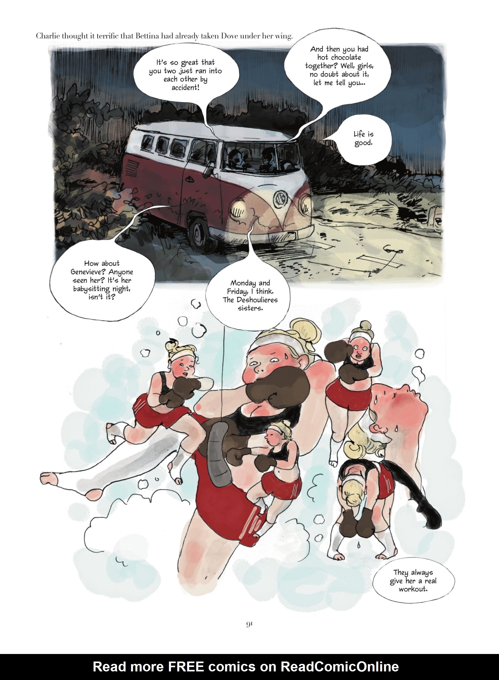 Read online Four Sisters comic -  Issue # TPB 1 (Part 1) - 93