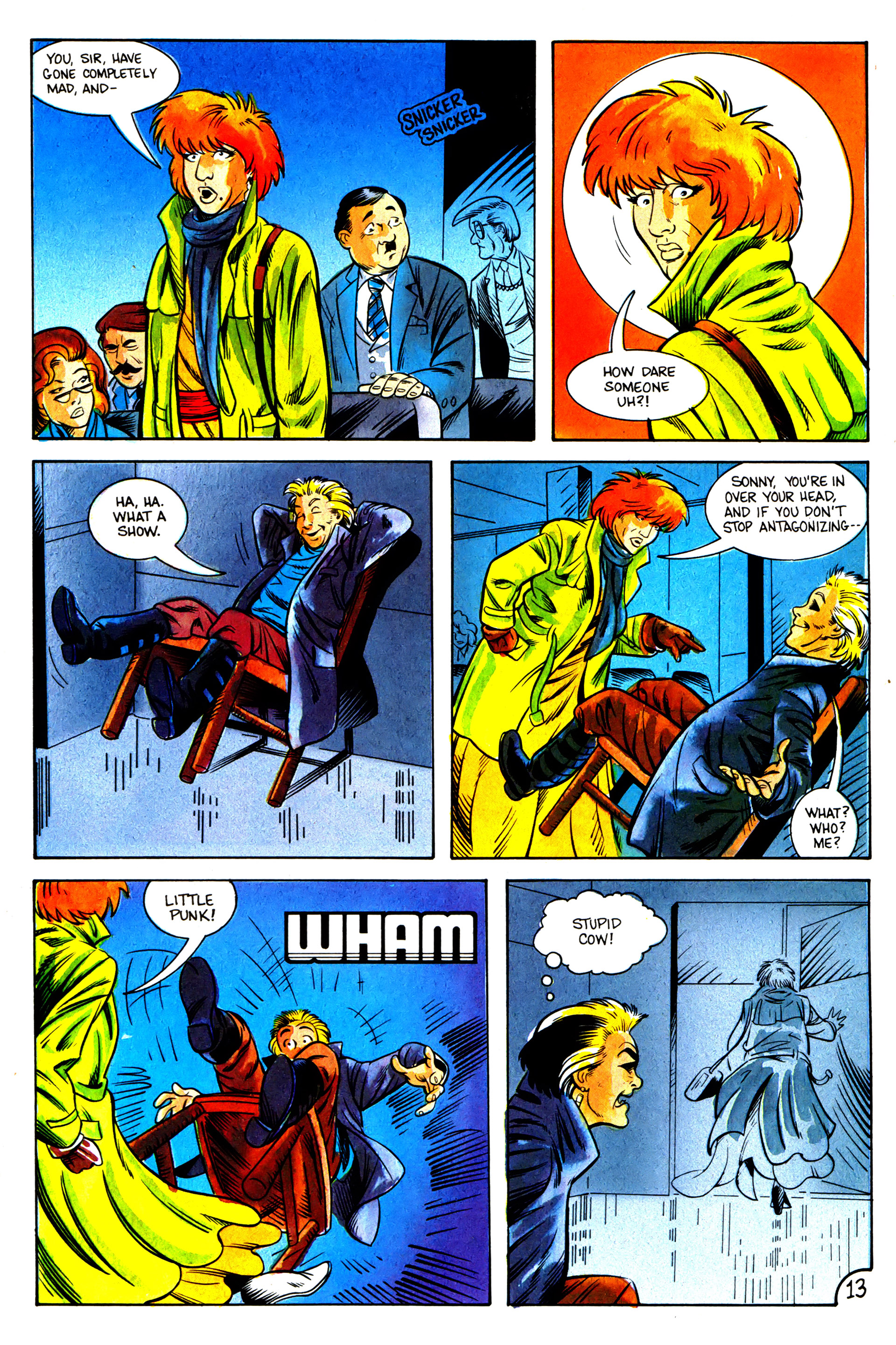 Read online Fright Night (1988) comic -  Issue #15 - 17