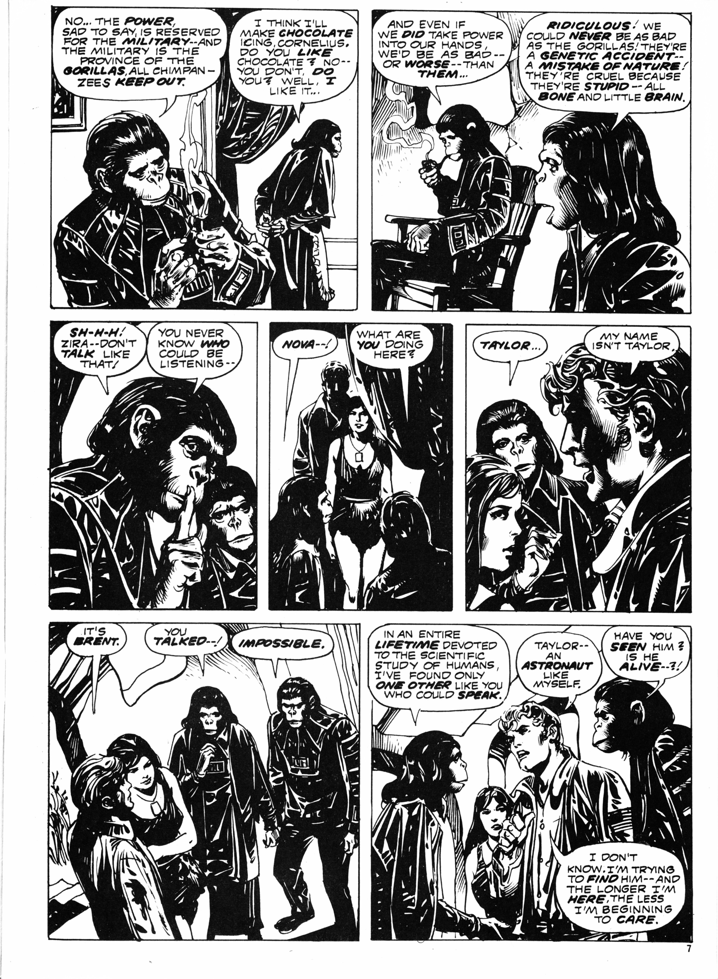 Read online Planet of the Apes (1974) comic -  Issue #37 - 7