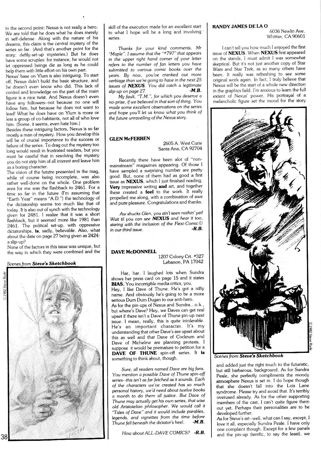 Read online Nexus comic -  Issue #2 - 39