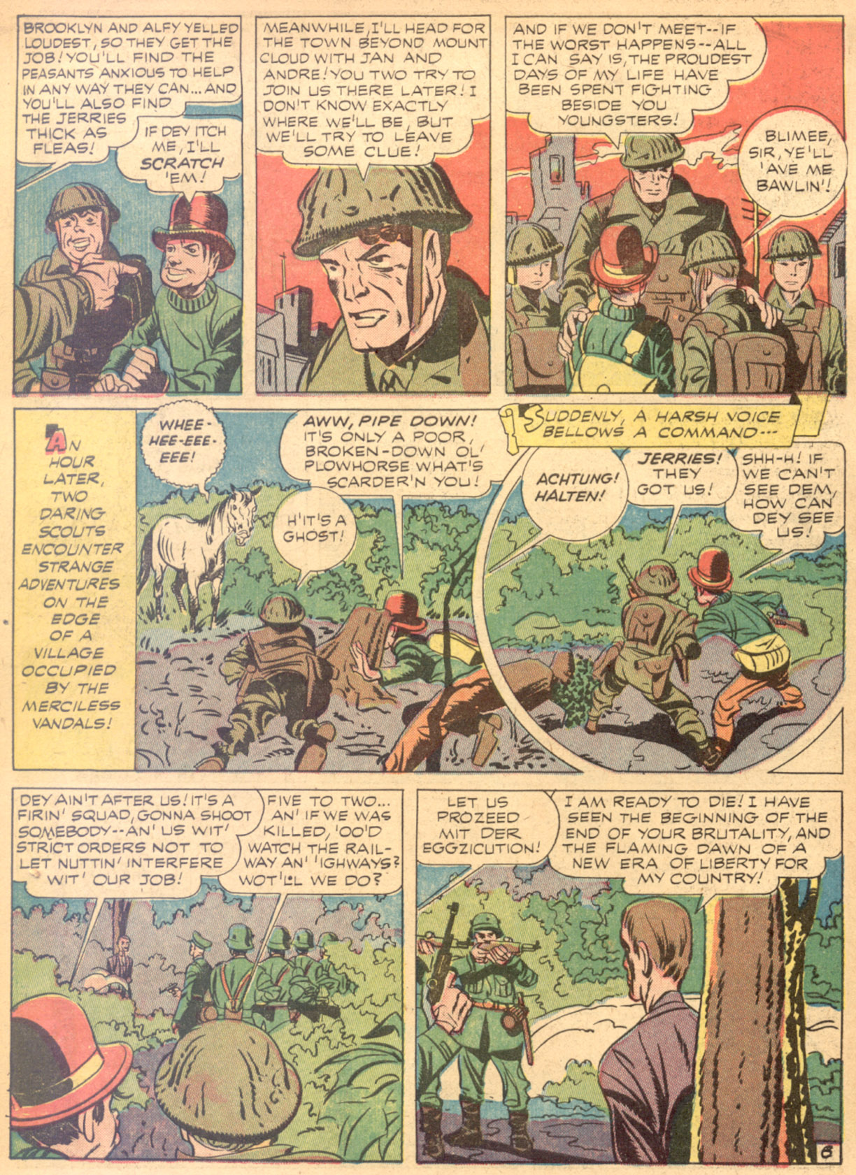 Read online Boy Commandos comic -  Issue #4 - 8