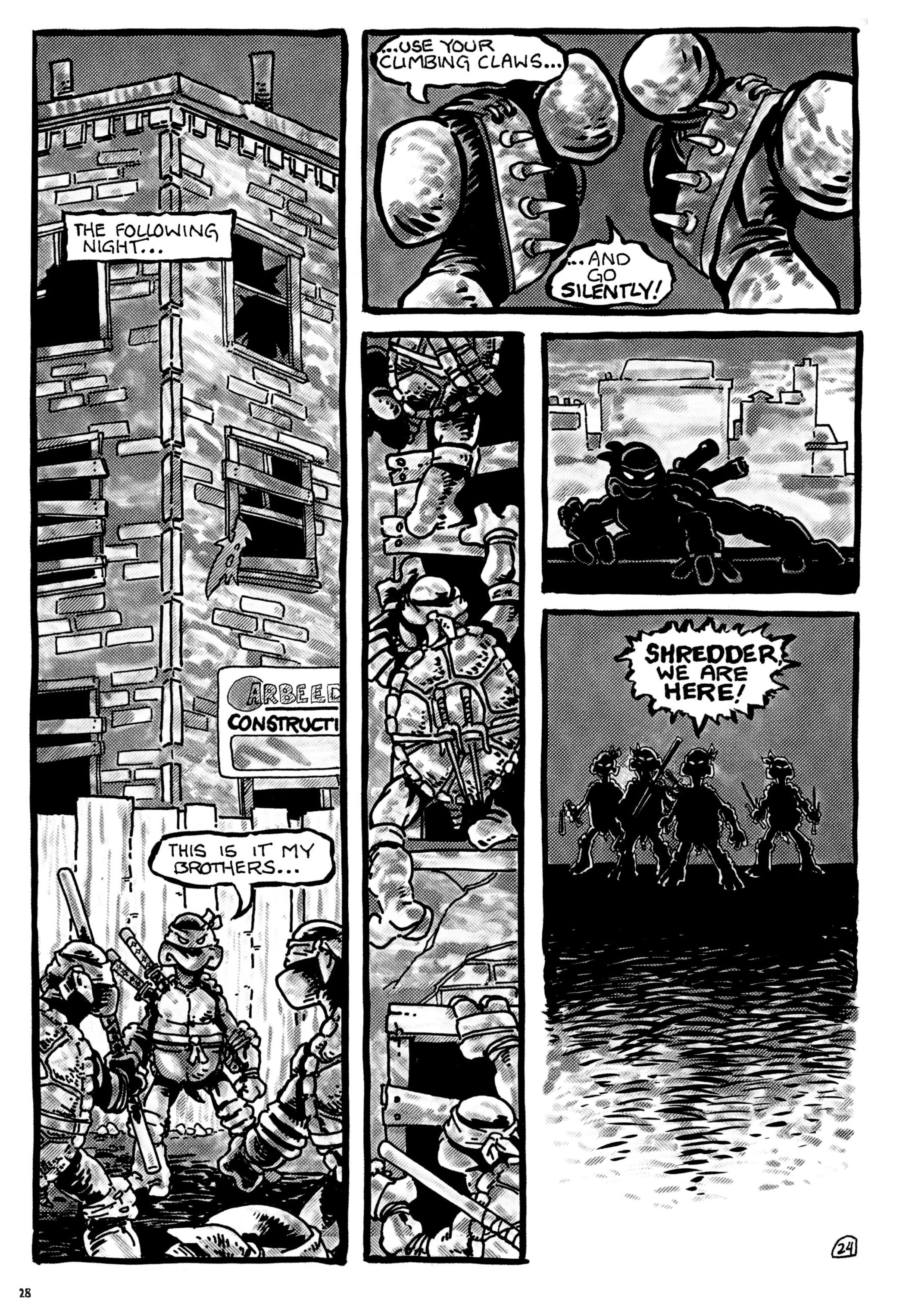 Read online Teenage Mutant Ninja Turtles: The Ultimate Collection comic -  Issue # TPB 1 (Part 1) - 28