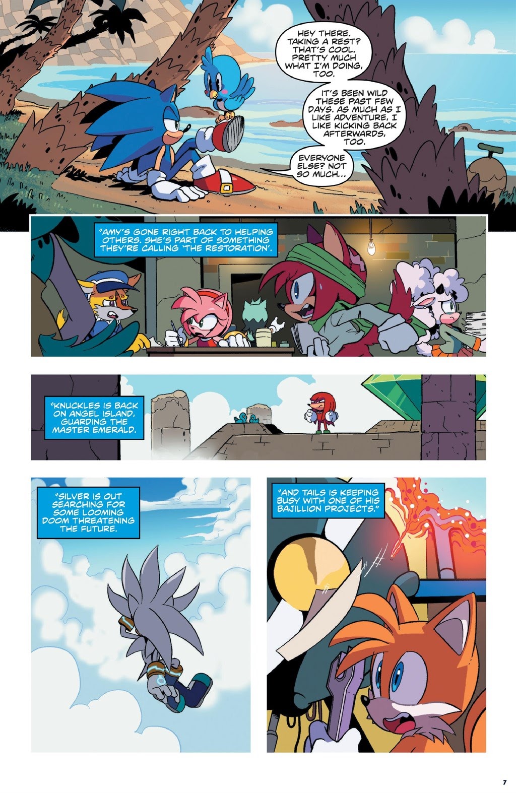 Read online Sonic the Hedgehog (2018) comic -  Issue # _The IDW Collection 2 (Part 1) - 8