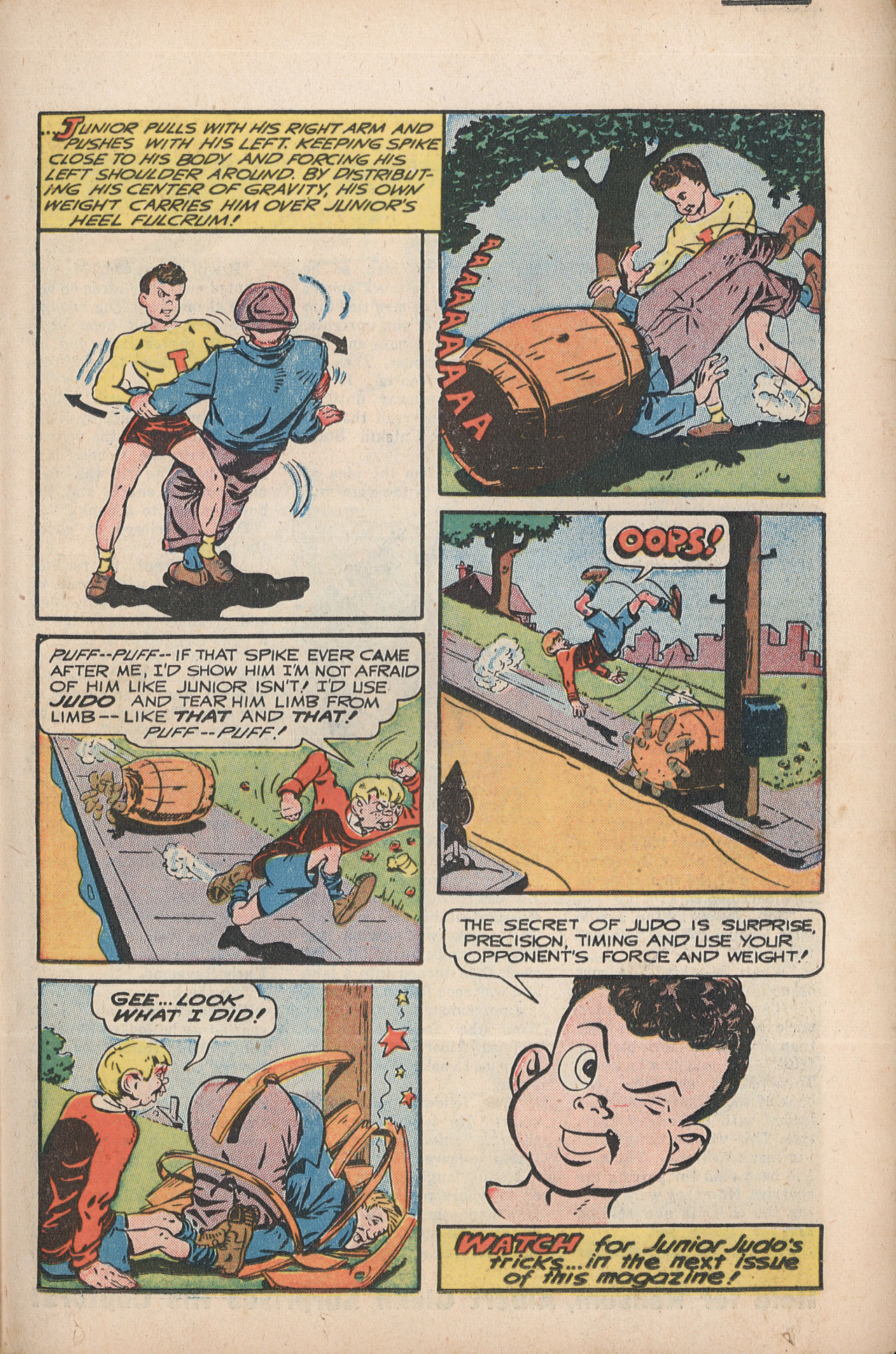 Read online Exciting Comics comic -  Issue #58 - 30