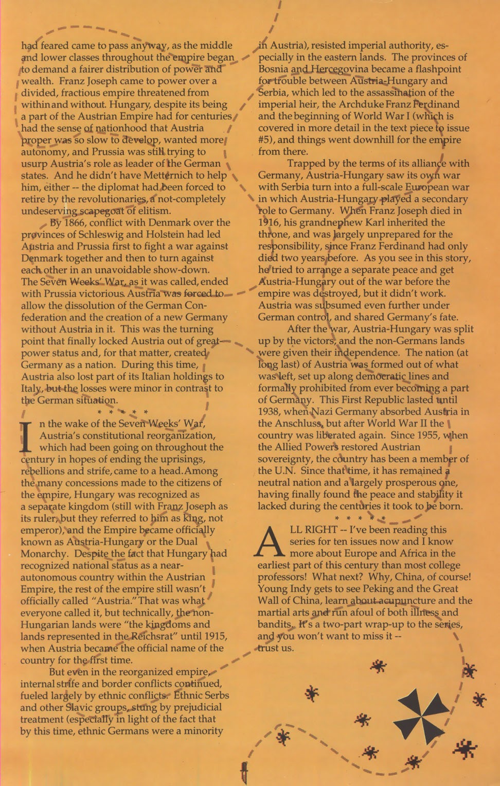 Read online Young Indiana Jones Chronicles comic -  Issue #10 - 30