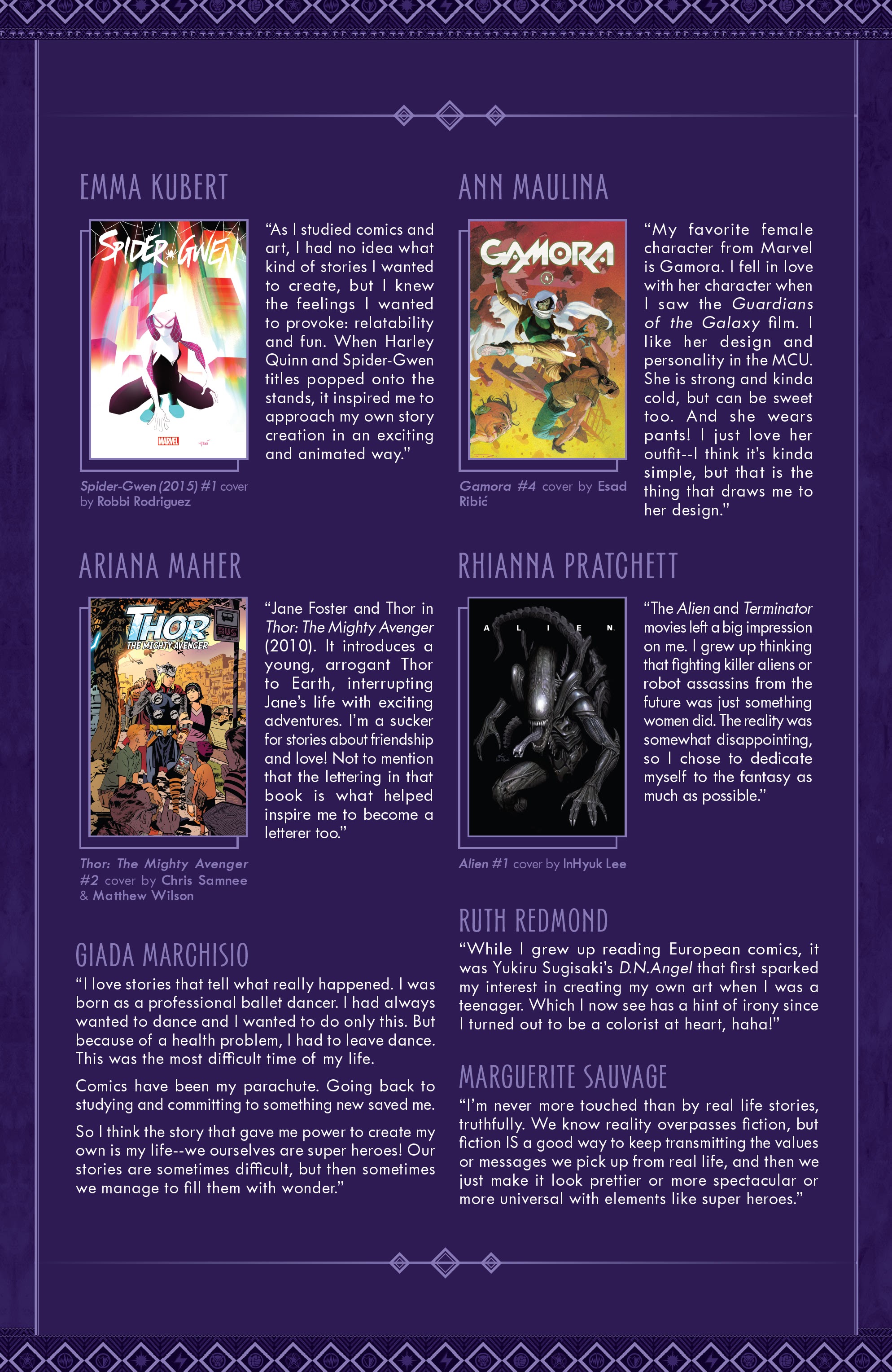 Read online Women of Marvel (2022) comic -  Issue #1 - 5