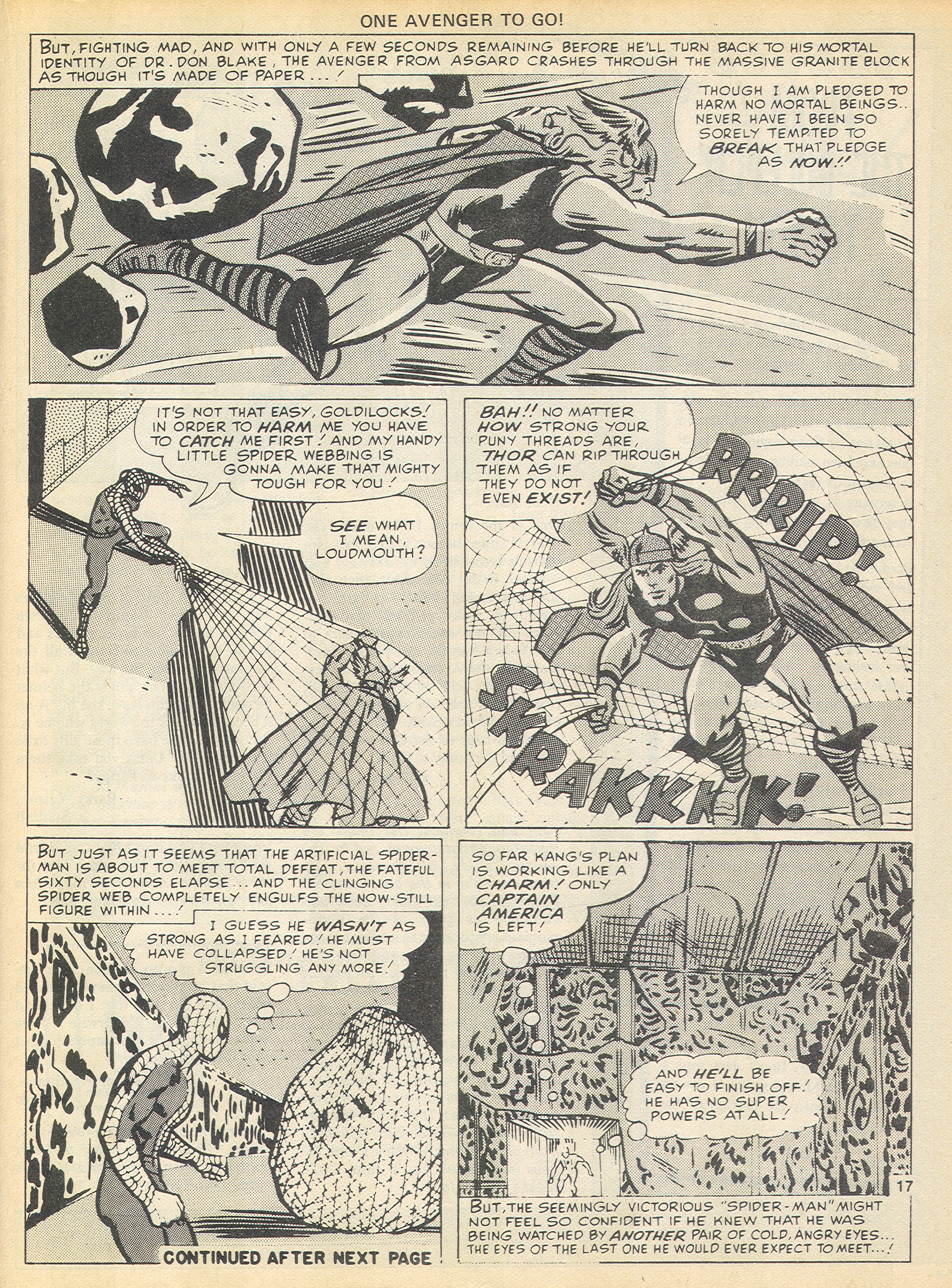 Read online The Avengers (1973) comic -  Issue #8 - 17