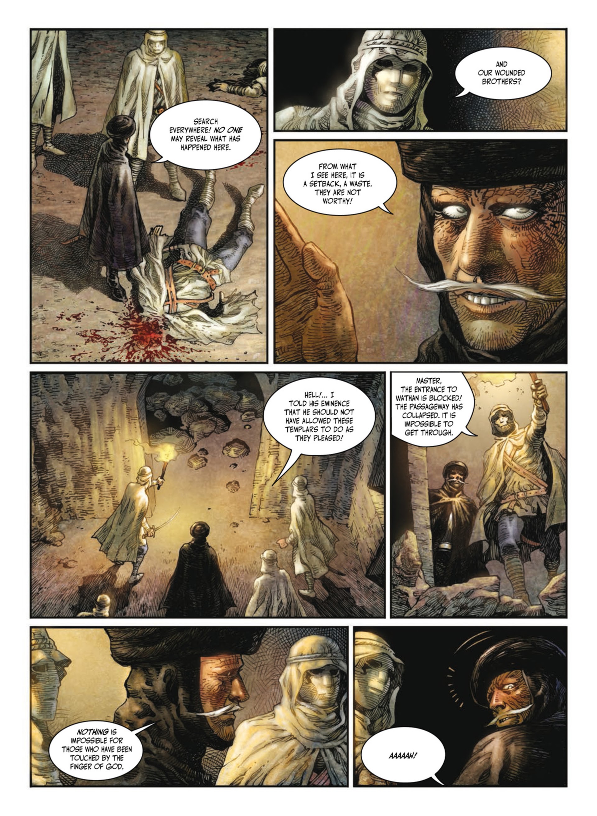 Read online Crusades comic -  Issue #2 - 17