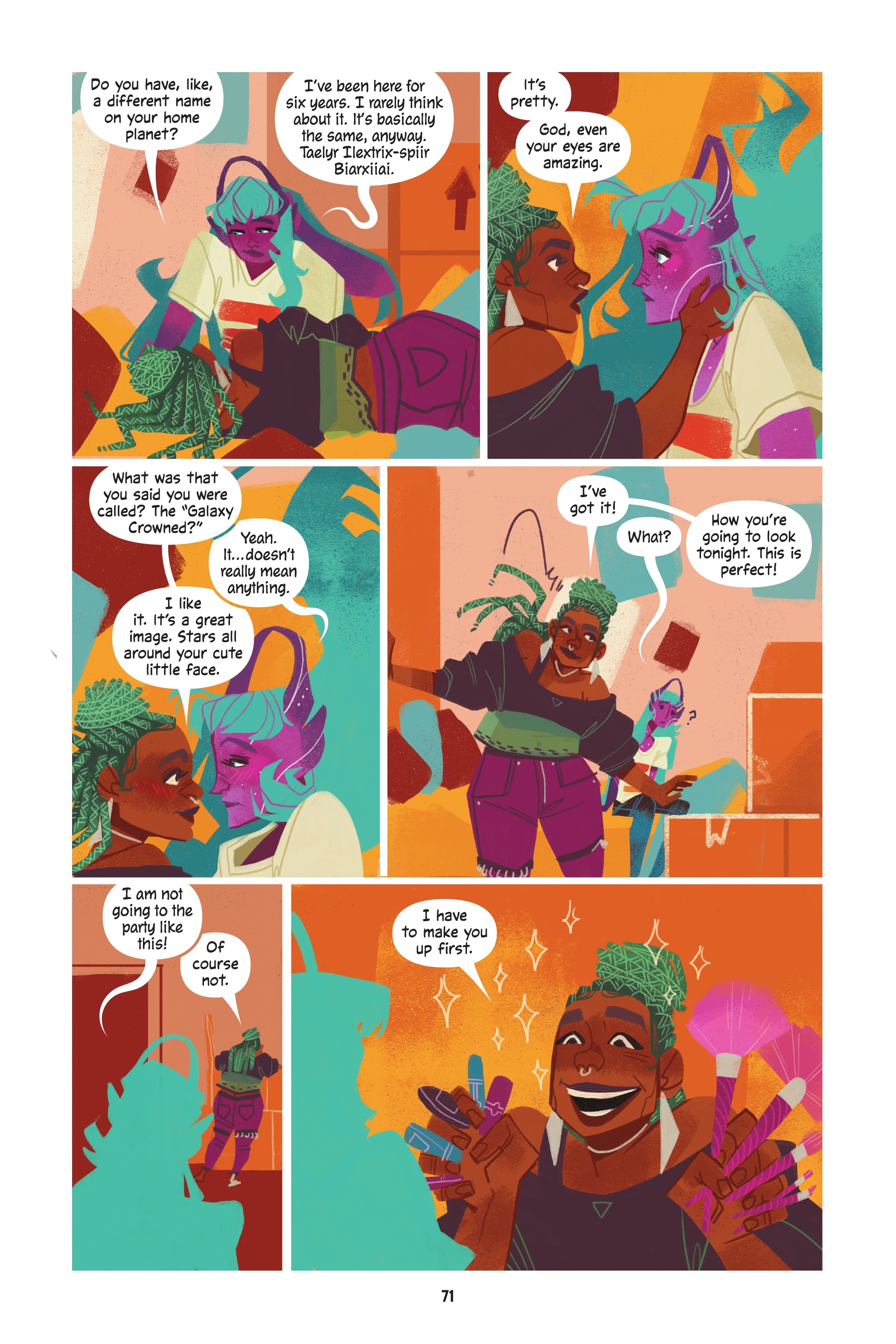 Read online Galaxy: The Prettiest Star comic -  Issue # TPB (Part 1) - 65