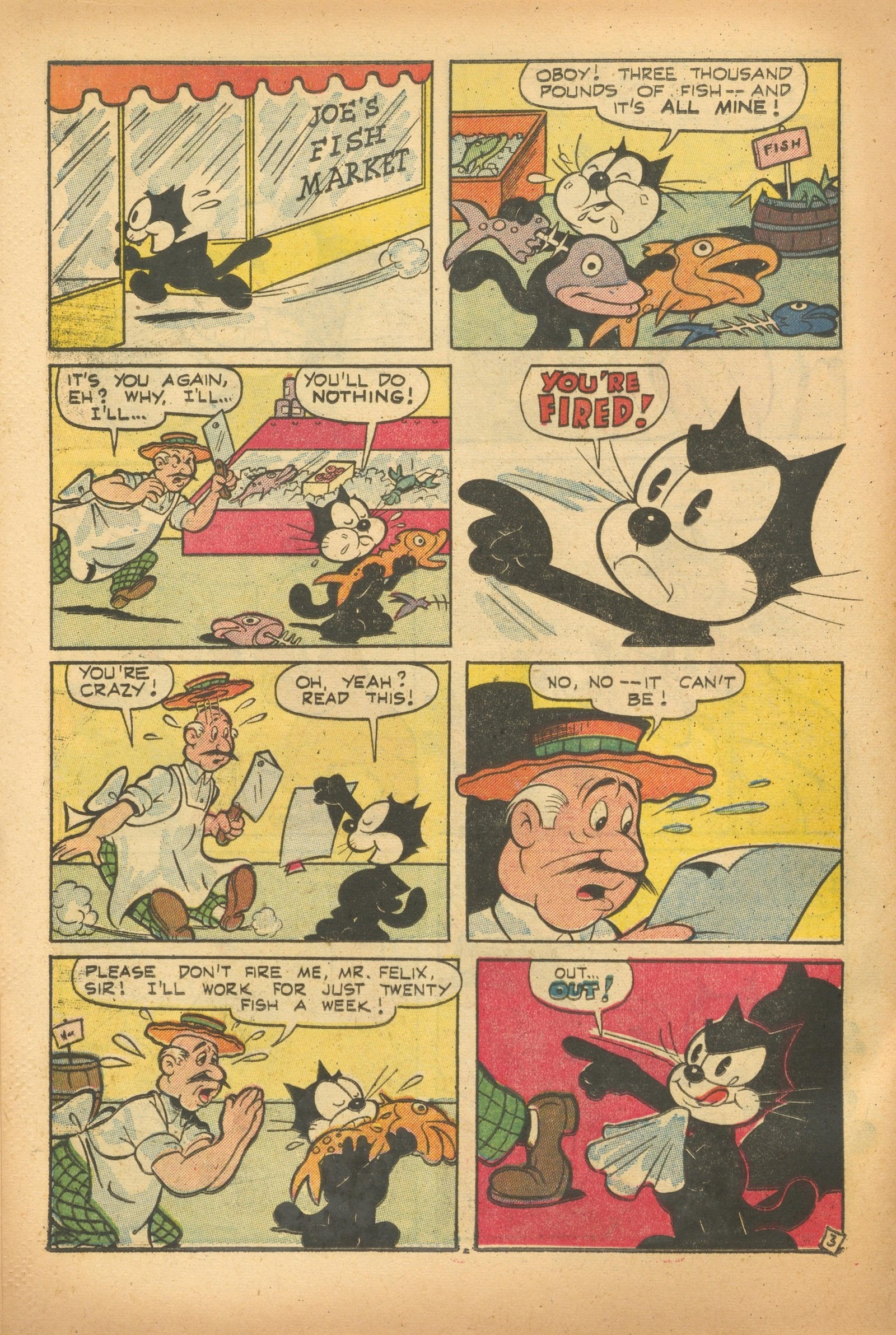Read online Felix the Cat (1951) comic -  Issue #31 - 20