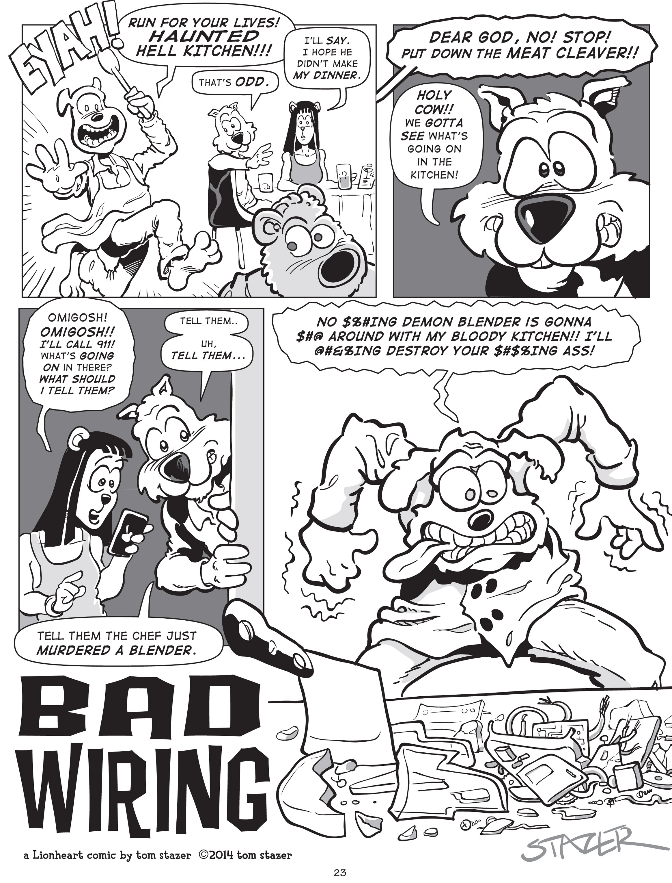 Read online Lionheart Tales comic -  Issue # Full - 25