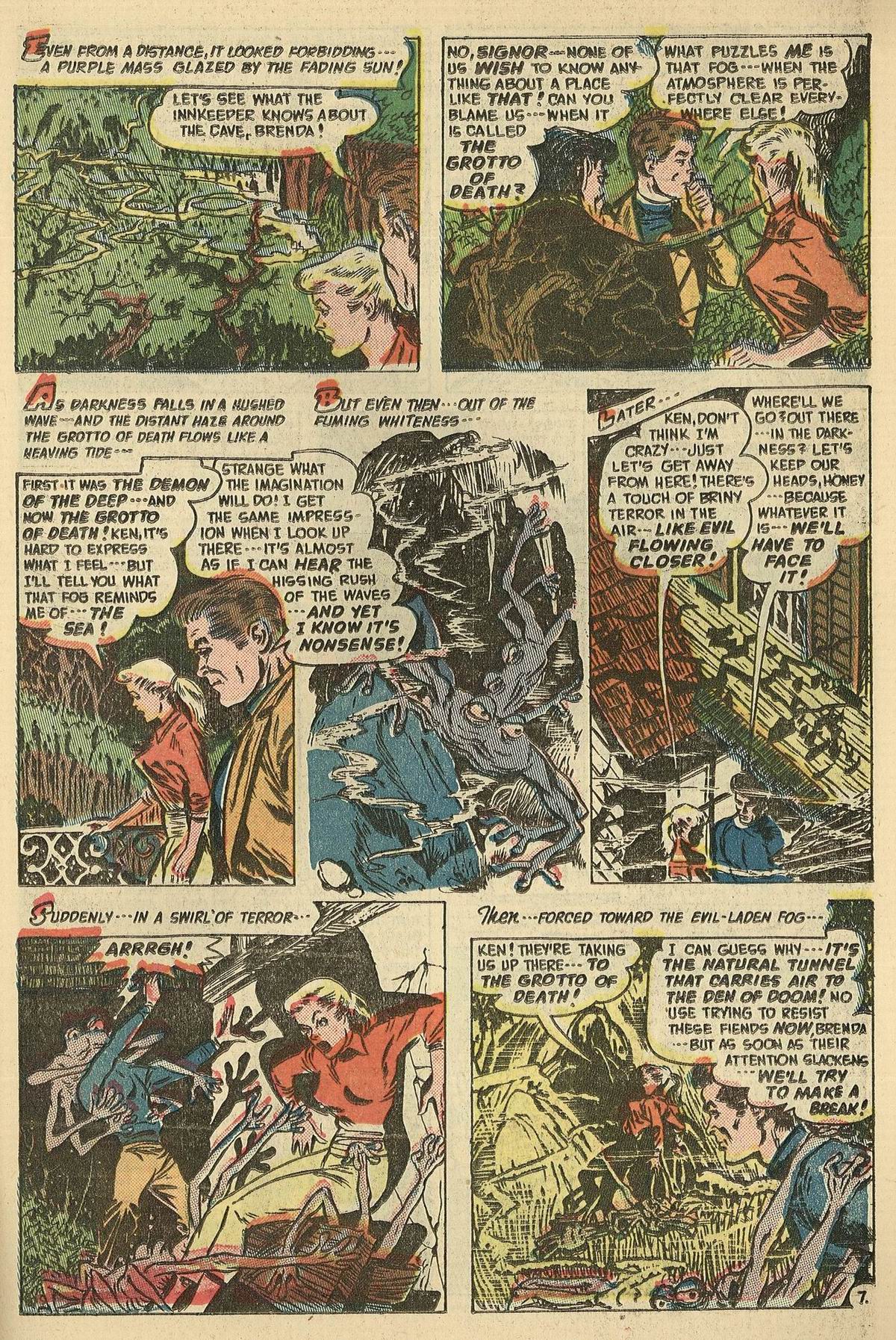 Read online Adventures Into The Unknown comic -  Issue #30 - 39
