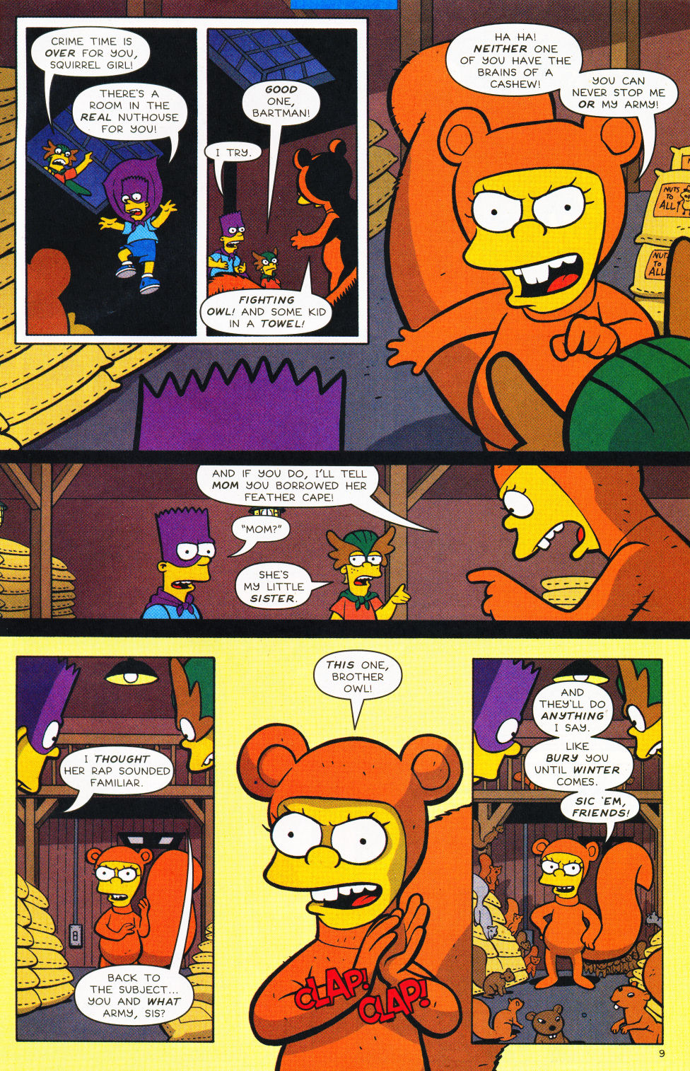 Read online Bongo Comics Presents Simpsons Super Spectacular comic -  Issue #1 - 19