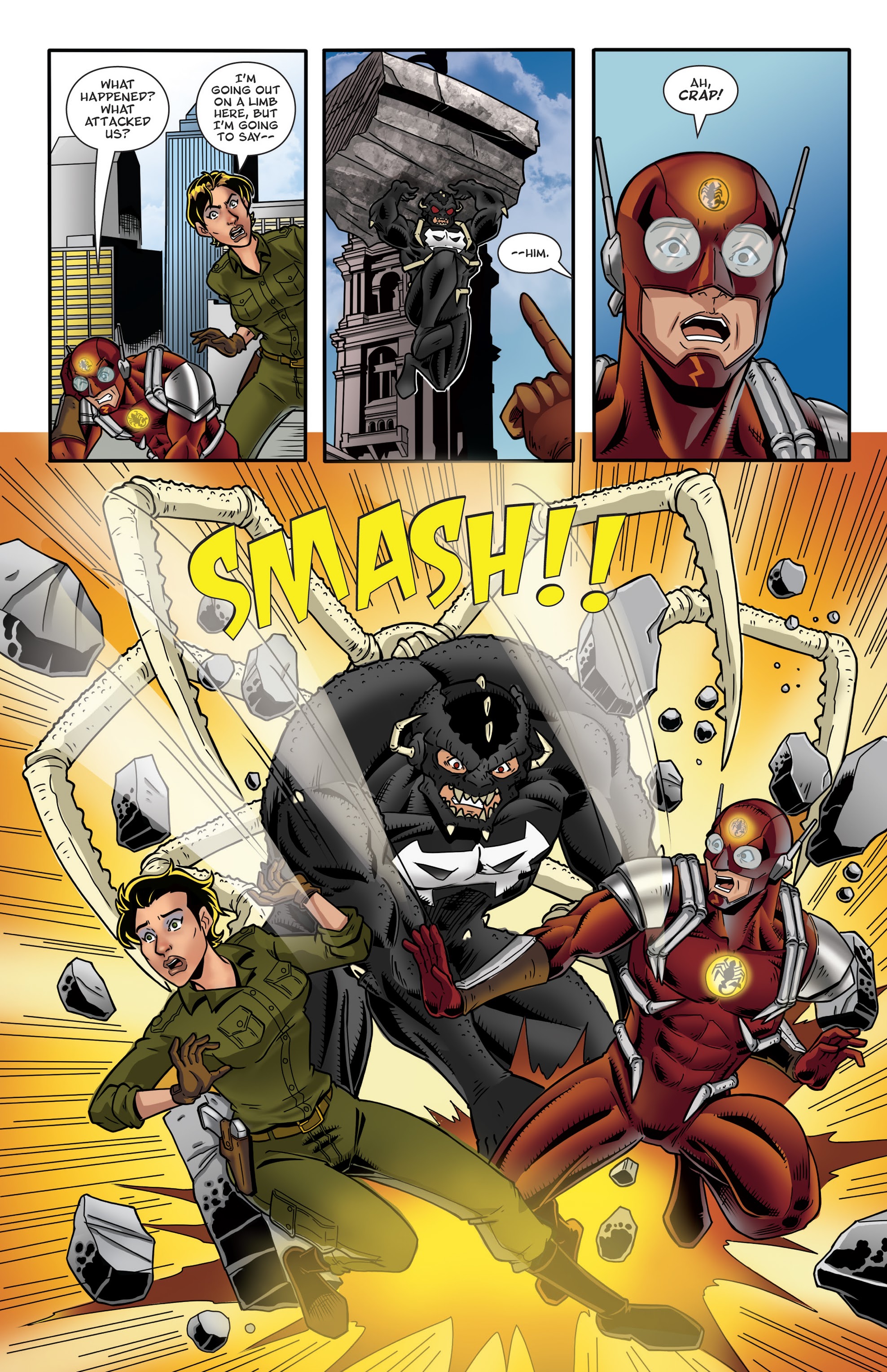 Read online Crimson Scorpion comic -  Issue #1 - 23