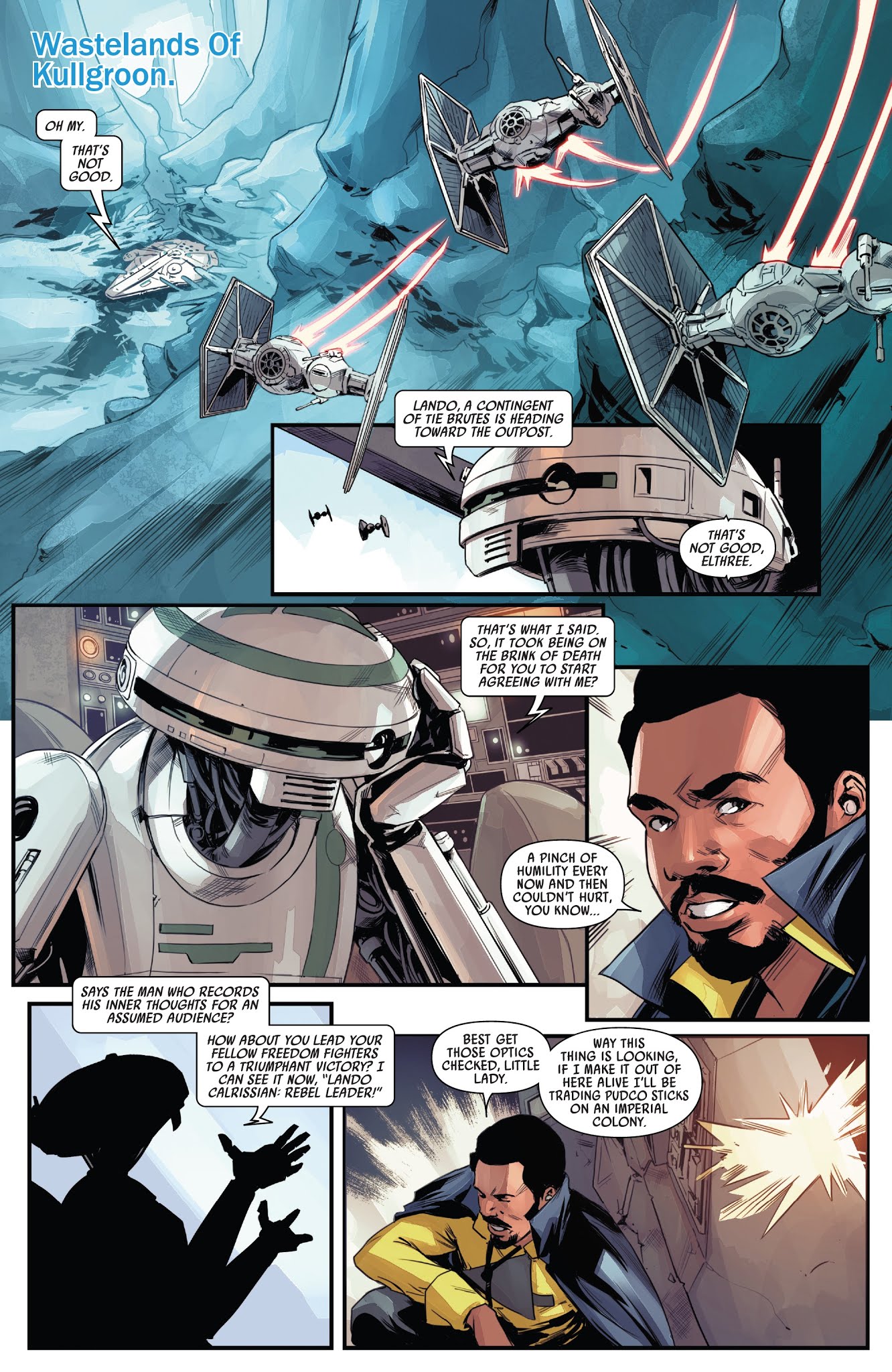 Read online Star Wars: Lando: Double Or Nothing comic -  Issue #5 - 6