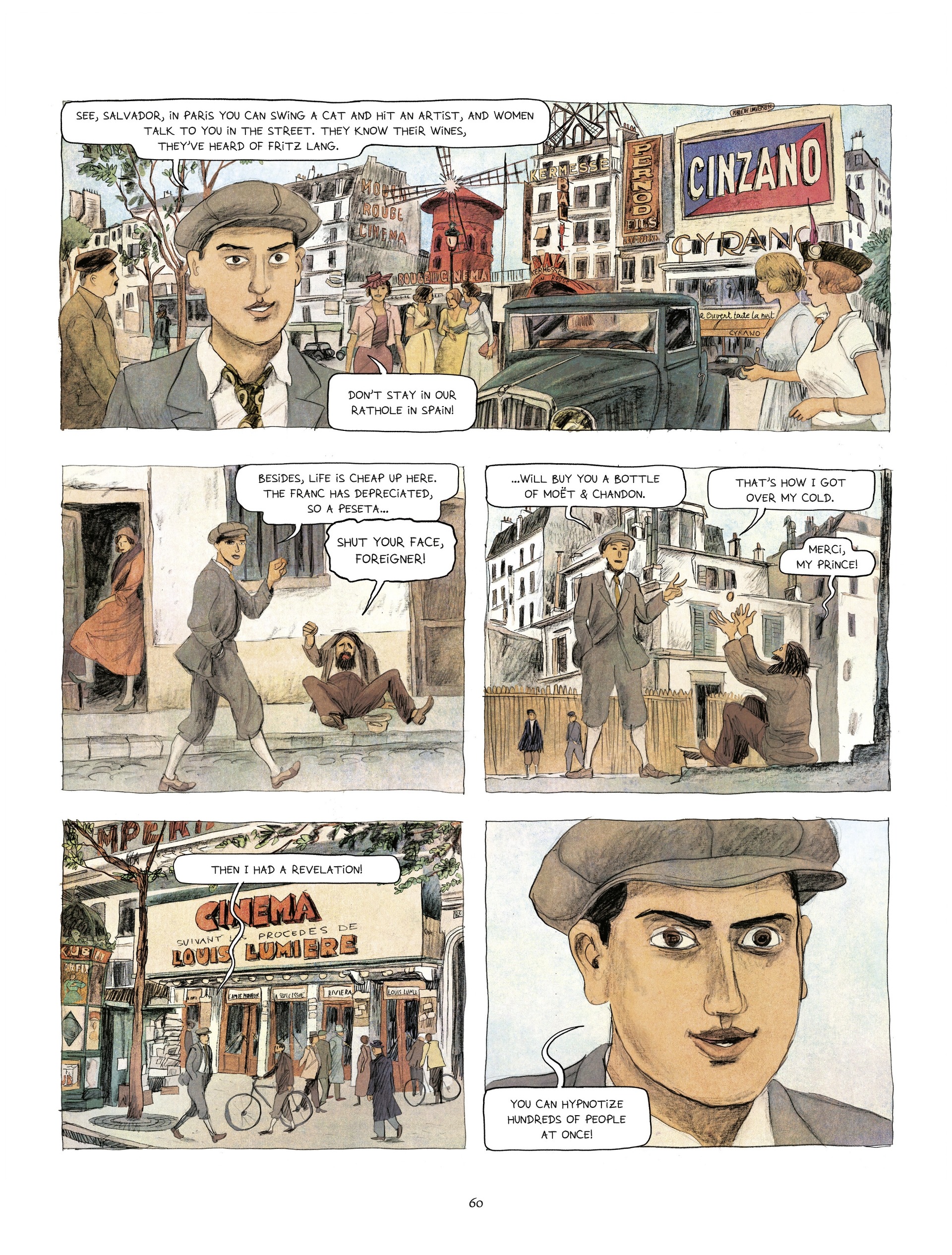 Read online Dalí: Before Gala comic -  Issue # TPB - 62