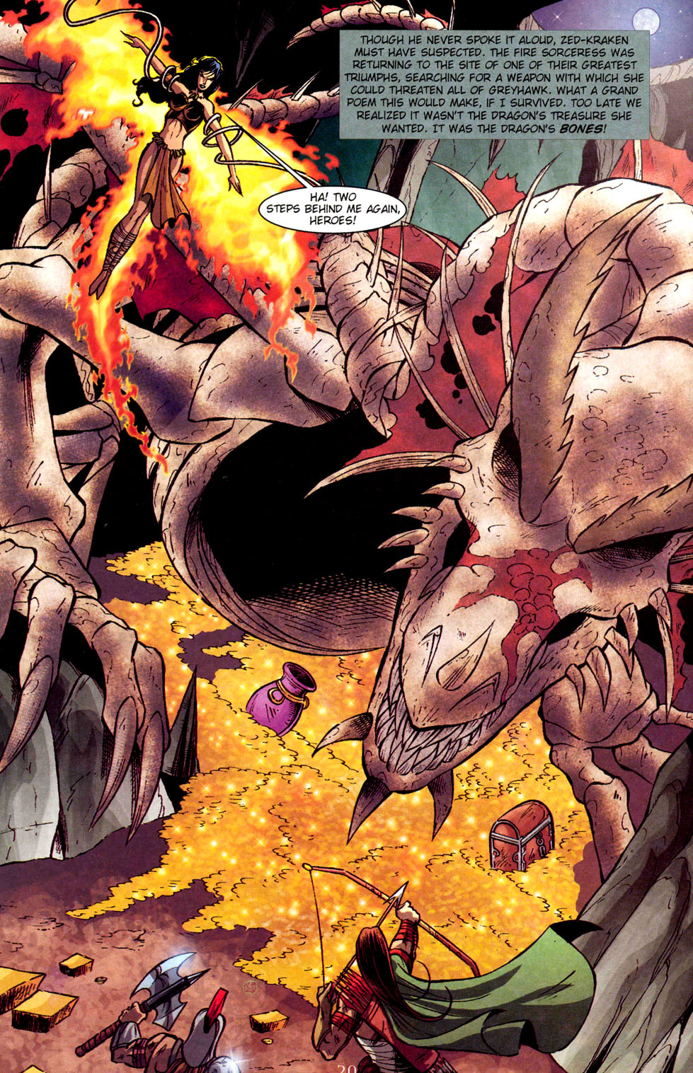 Read online Dungeons & Dragons: Tempests Gate comic -  Issue #4 - 20