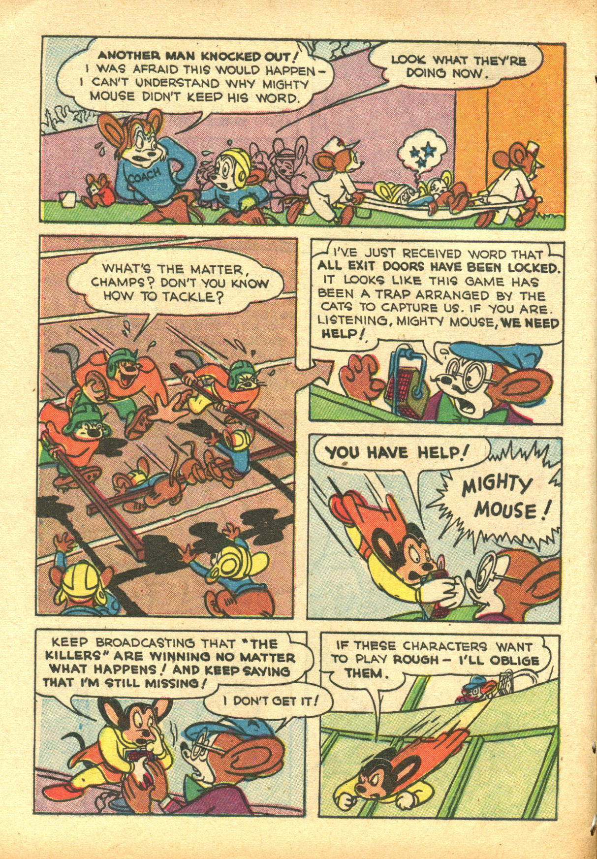 Read online Paul Terry's Mighty Mouse Comics comic -  Issue #39 - 24