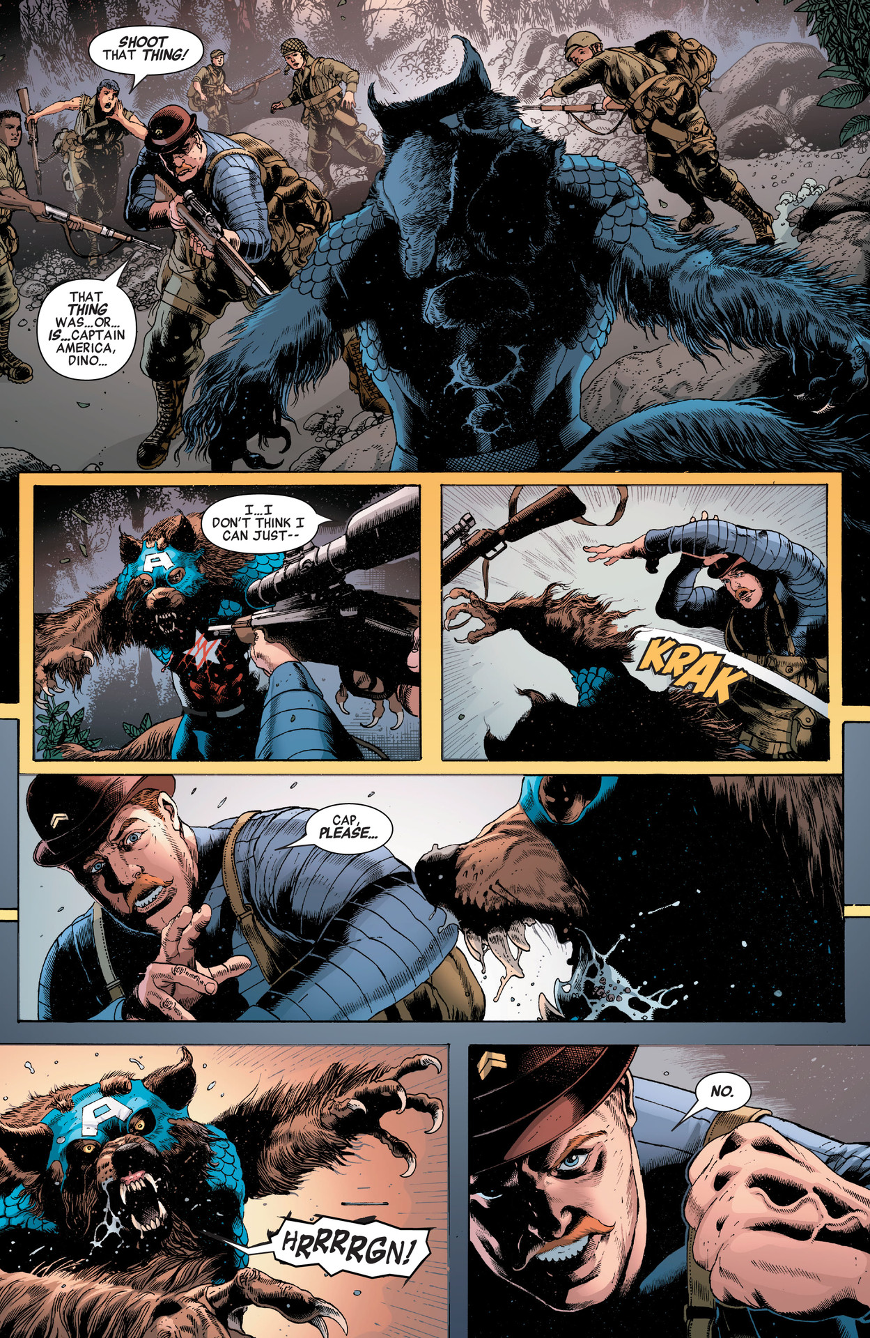 Read online Capwolf and the Howling Commandos comic -  Issue #2 - 9