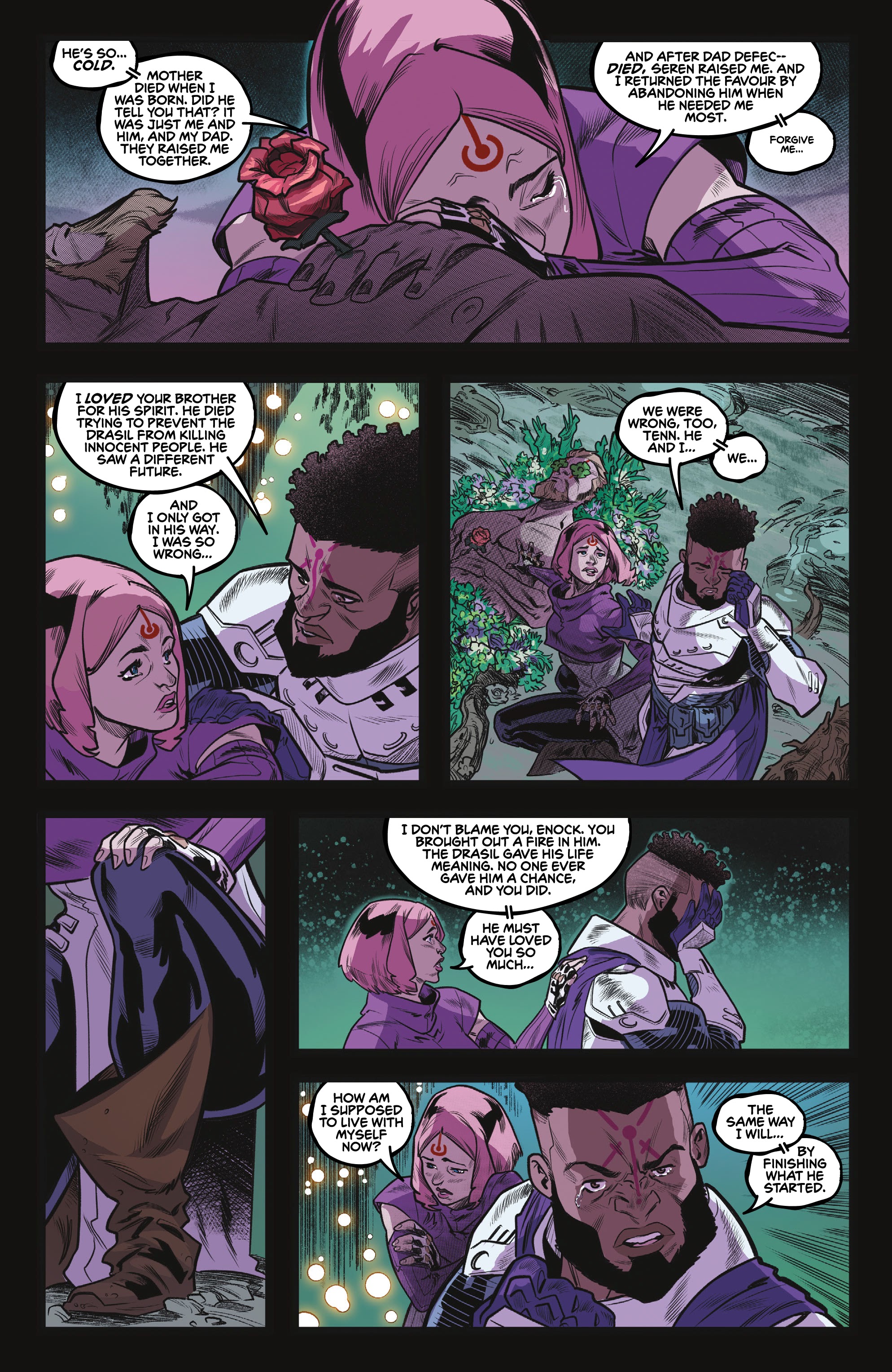 Read online No One's Rose comic -  Issue #5 - 16