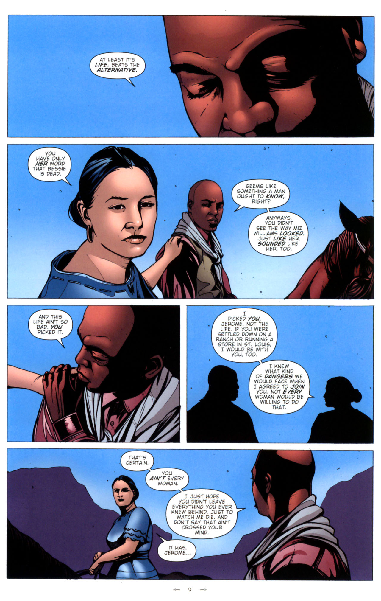 Read online Desperadoes: Banners of Gold comic -  Issue #4 - 11