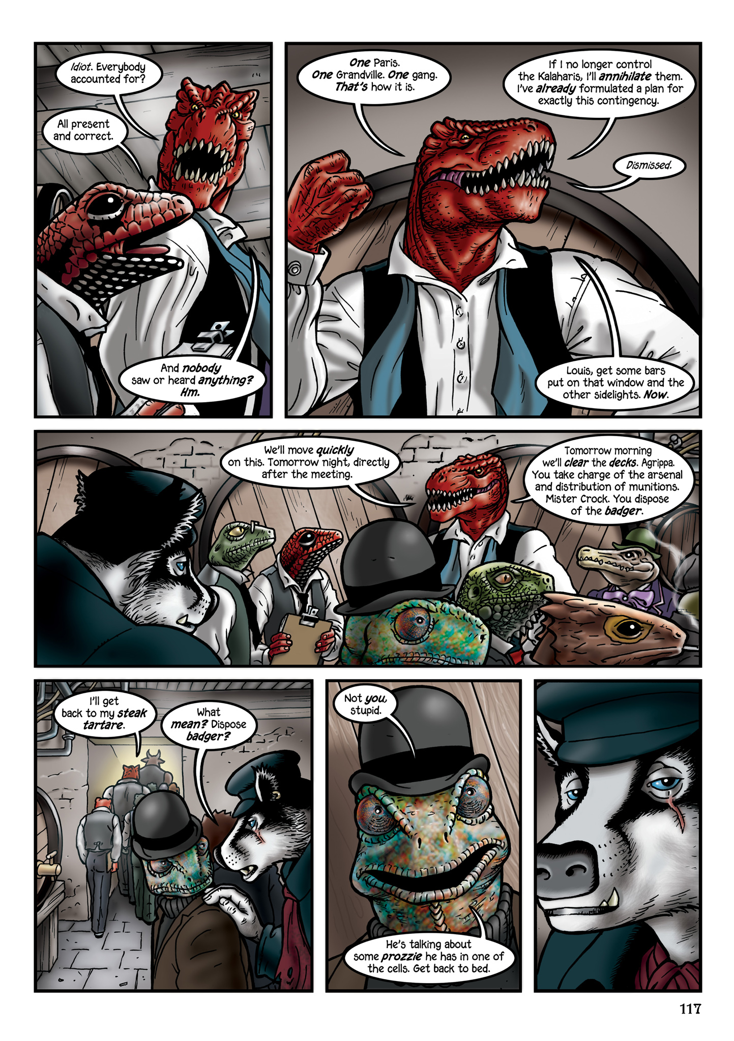 Read online Grandville Force Majeur comic -  Issue # TPB (Part 2) - 20