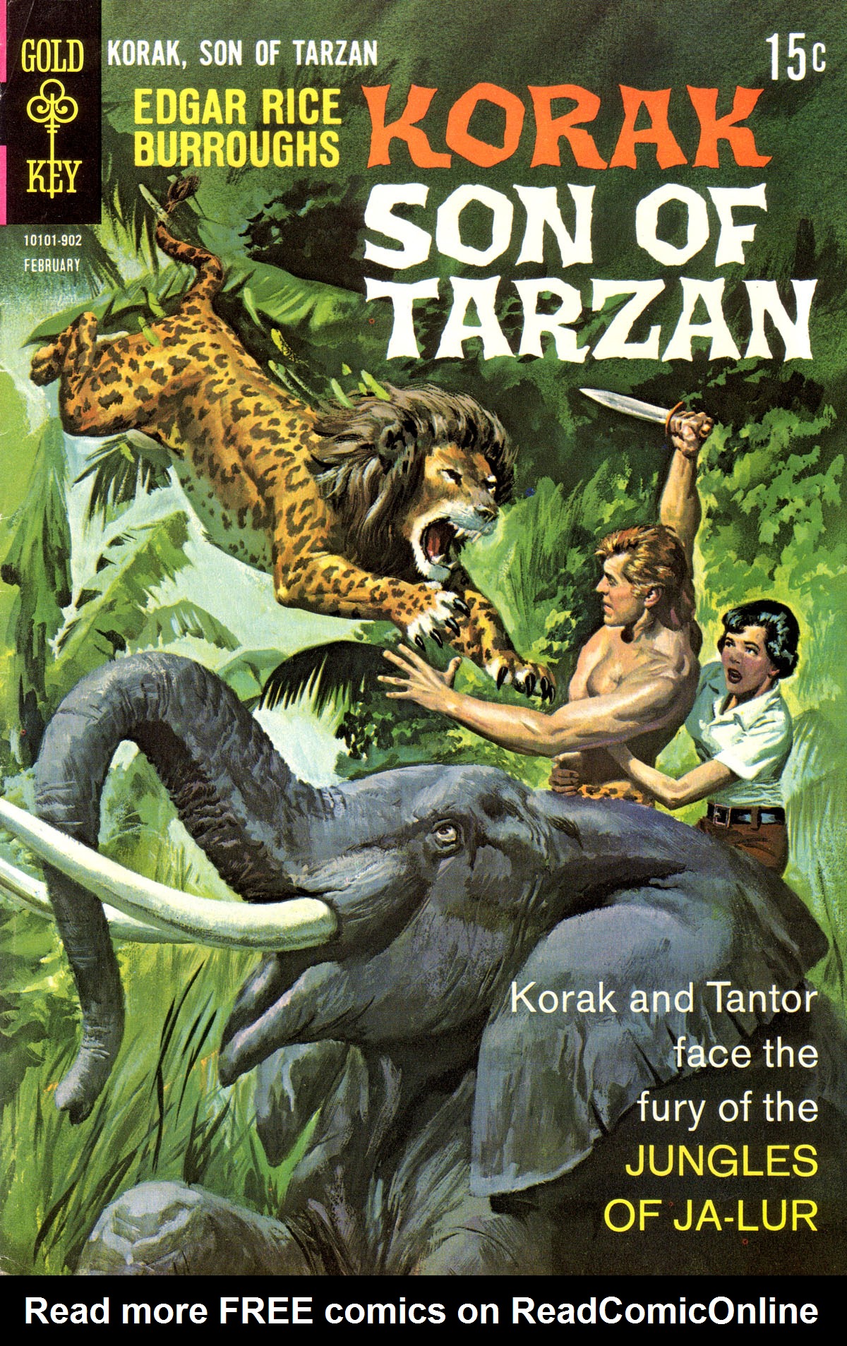 Read online Korak, Son of Tarzan (1964) comic -  Issue #27 - 1