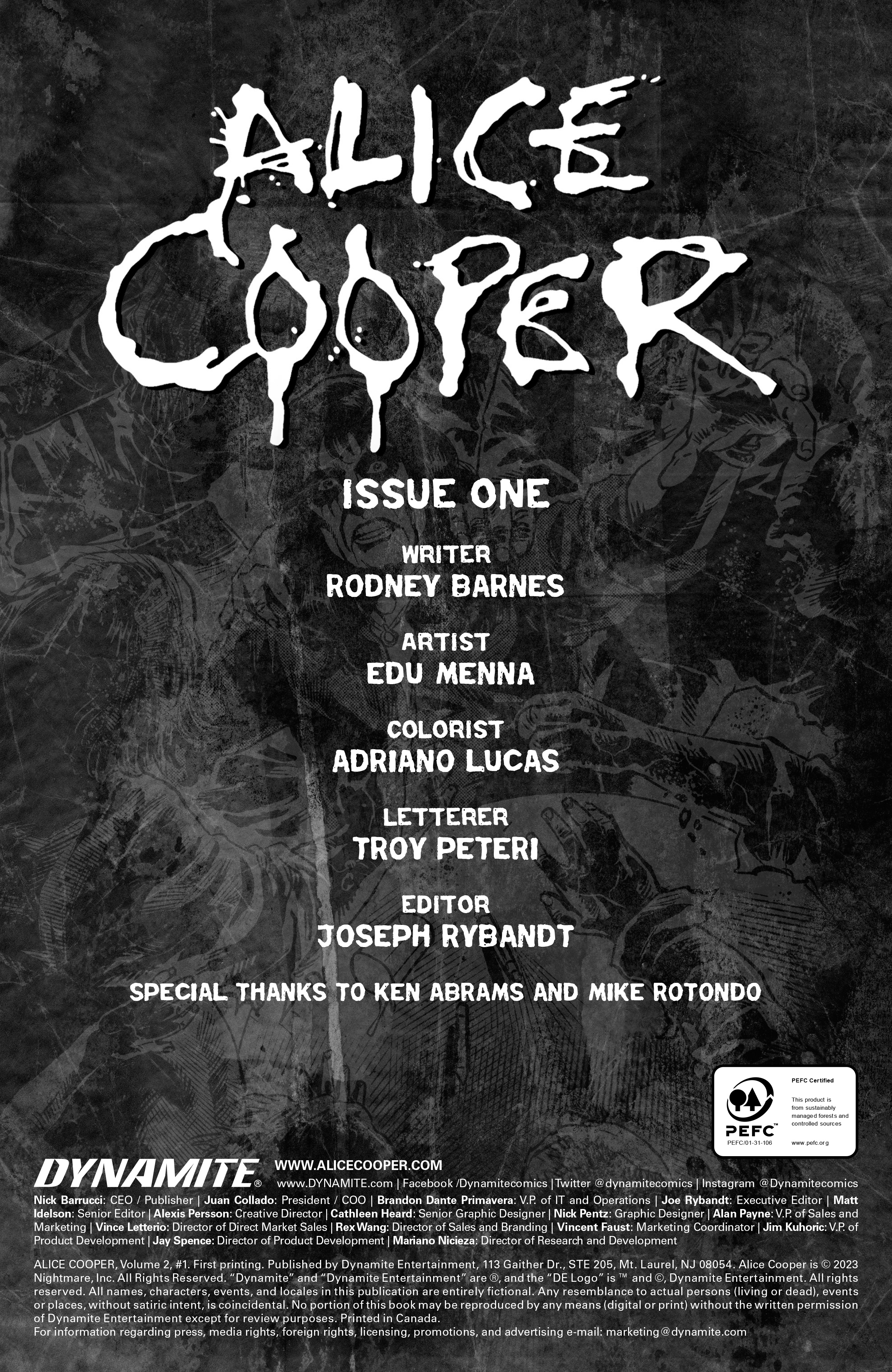 Read online Alice Cooper (2023) comic -  Issue #1 - 5