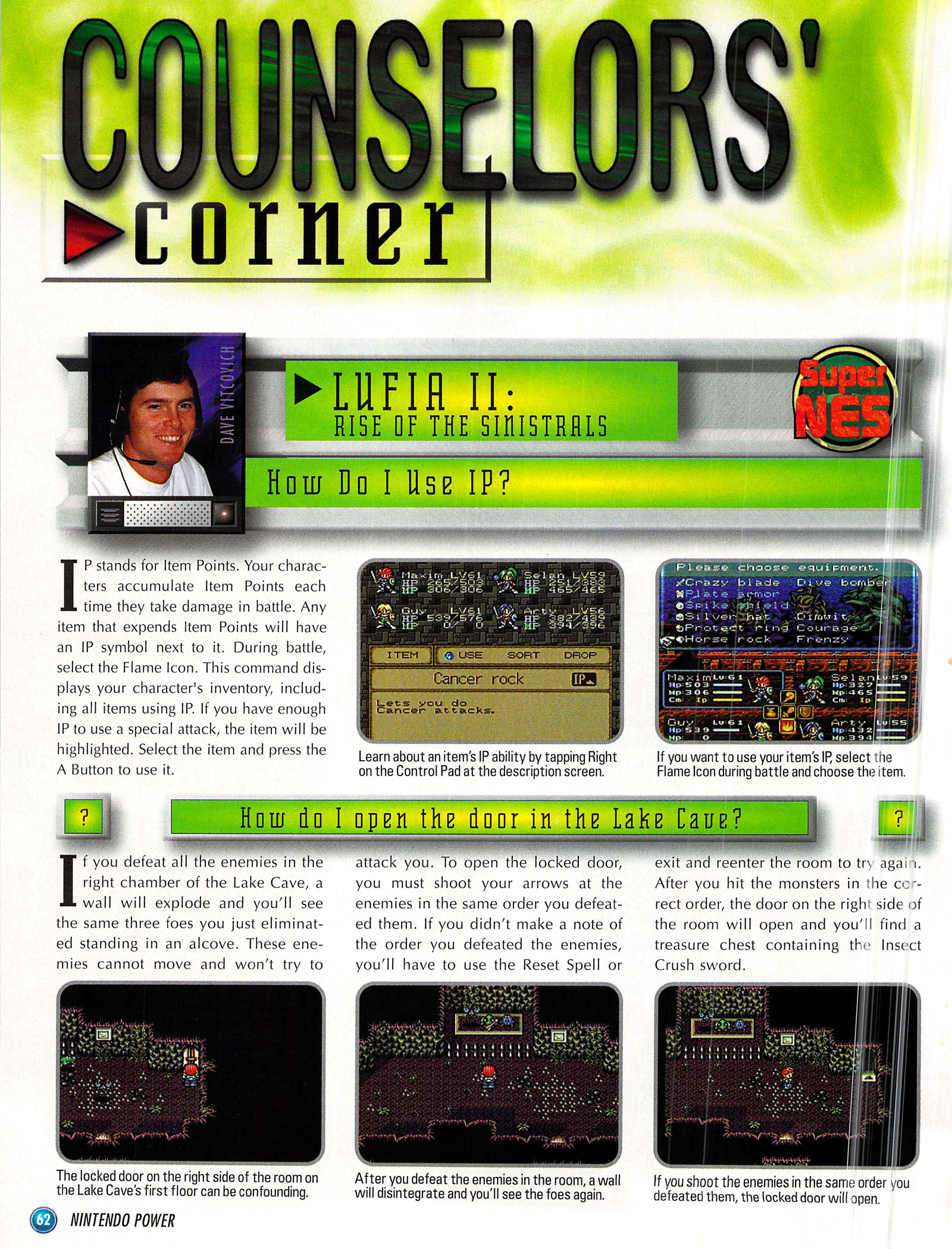 Read online Nintendo Power comic -  Issue #92 - 62