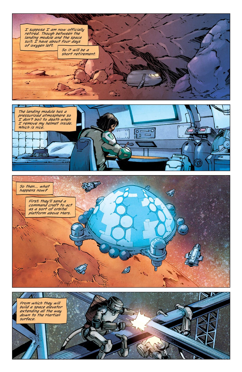 Read online Traveling To Mars comic -  Issue #8 - 14