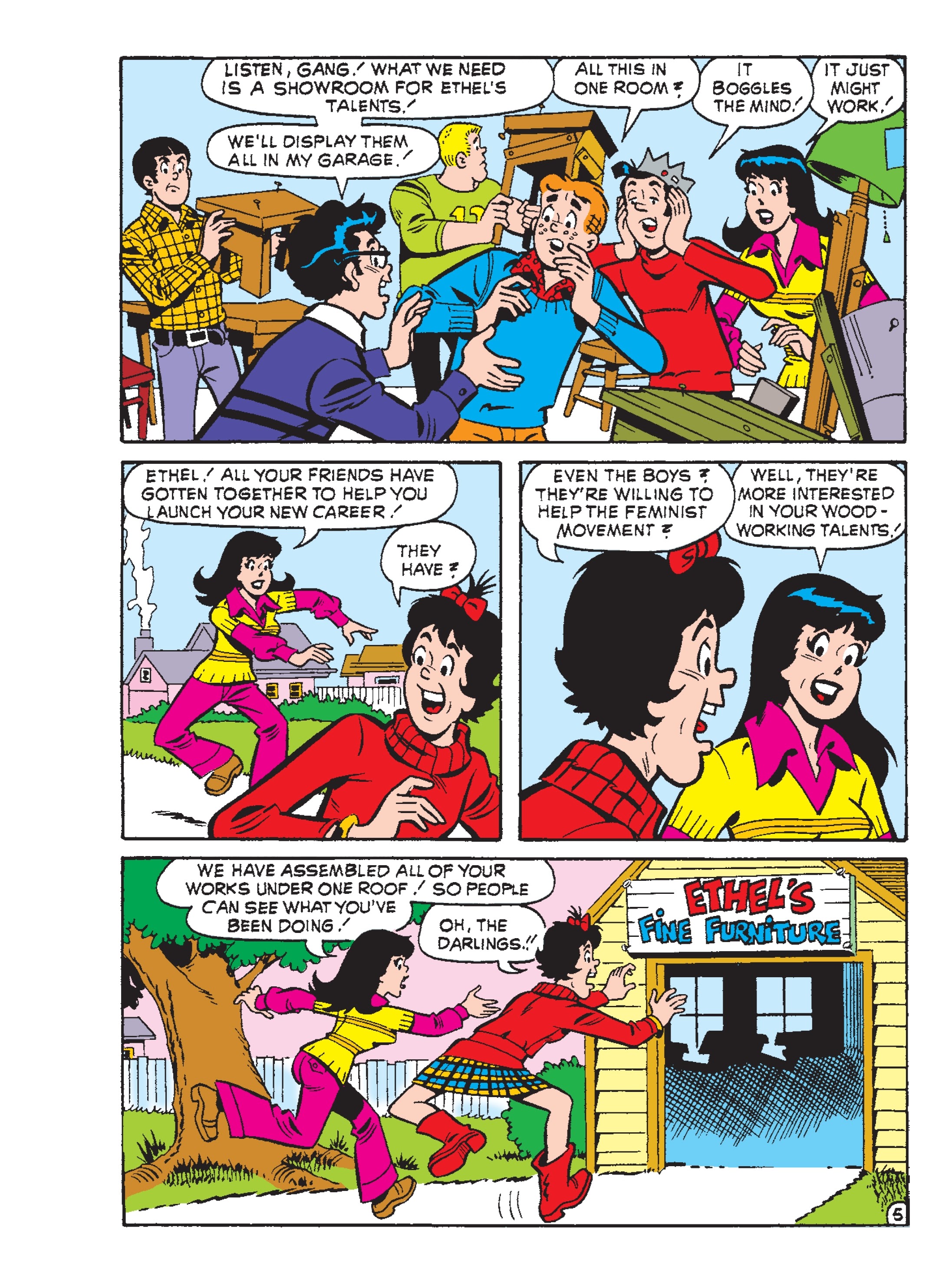 Read online Betty & Veronica Friends Double Digest comic -  Issue #256 - 216
