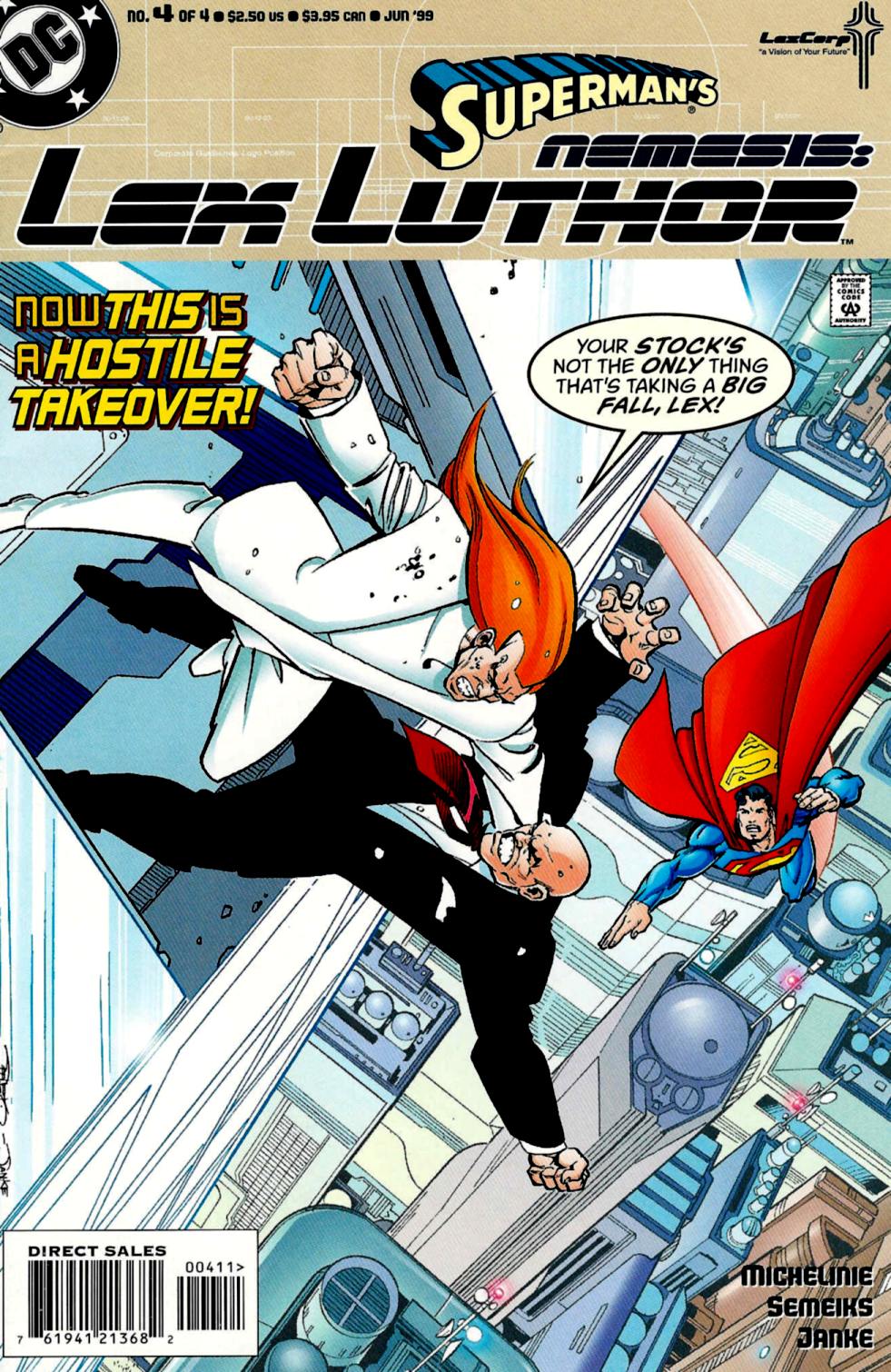 Read online Superman's Nemesis: Lex Luthor comic -  Issue #4 - 1