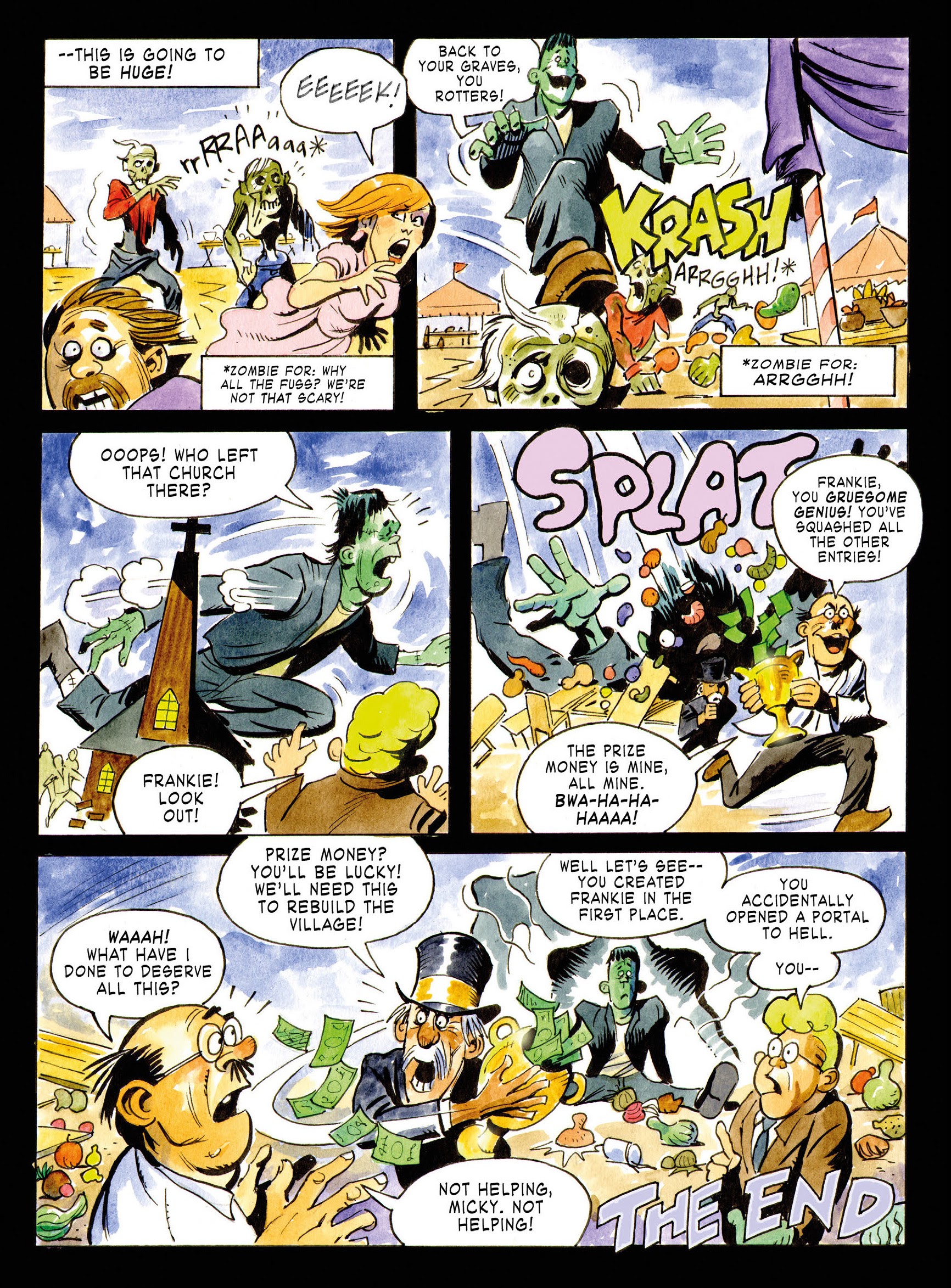 Read online The Cor!! Buster Humour Special comic -  Issue # Full - 38