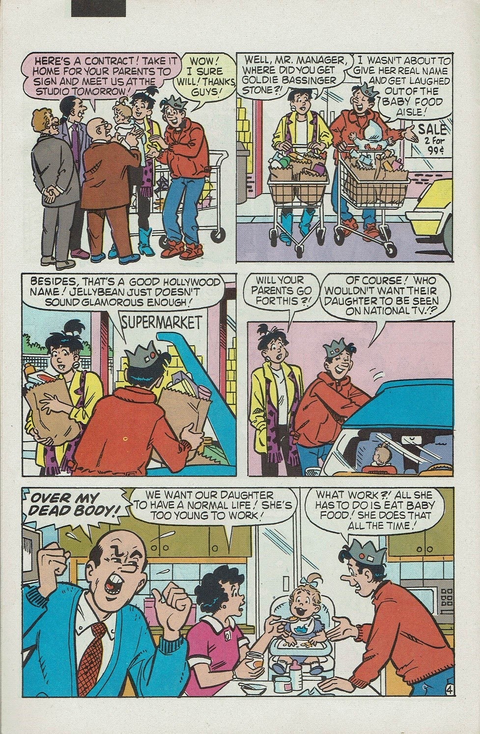 Read online Archie's Pal Jughead Comics comic -  Issue #53 - 6