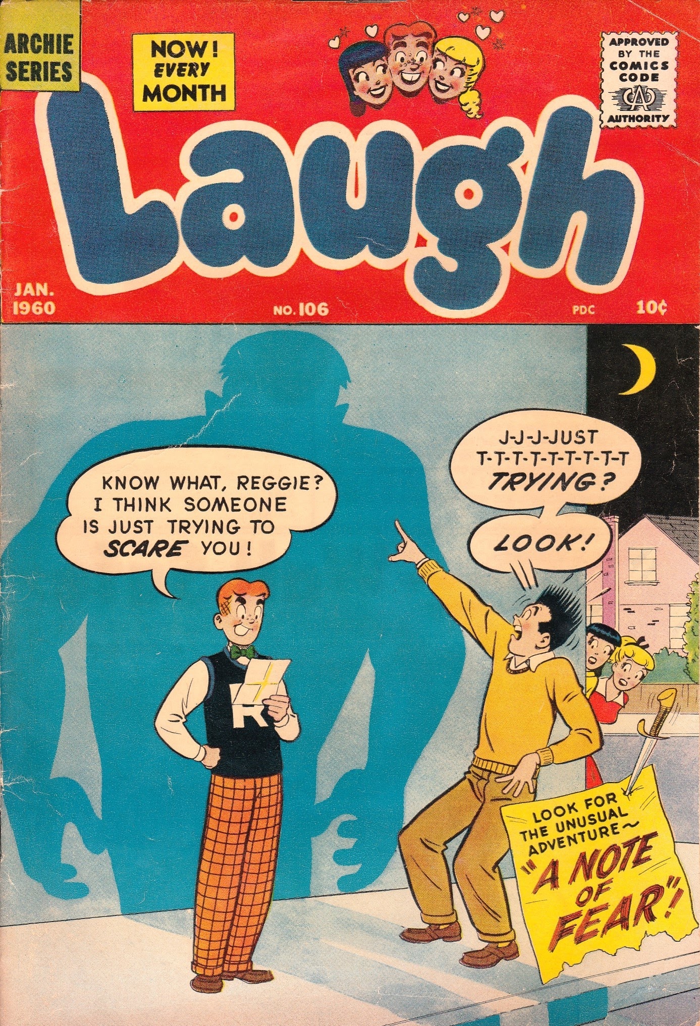 Read online Laugh (Comics) comic -  Issue #106 - 1