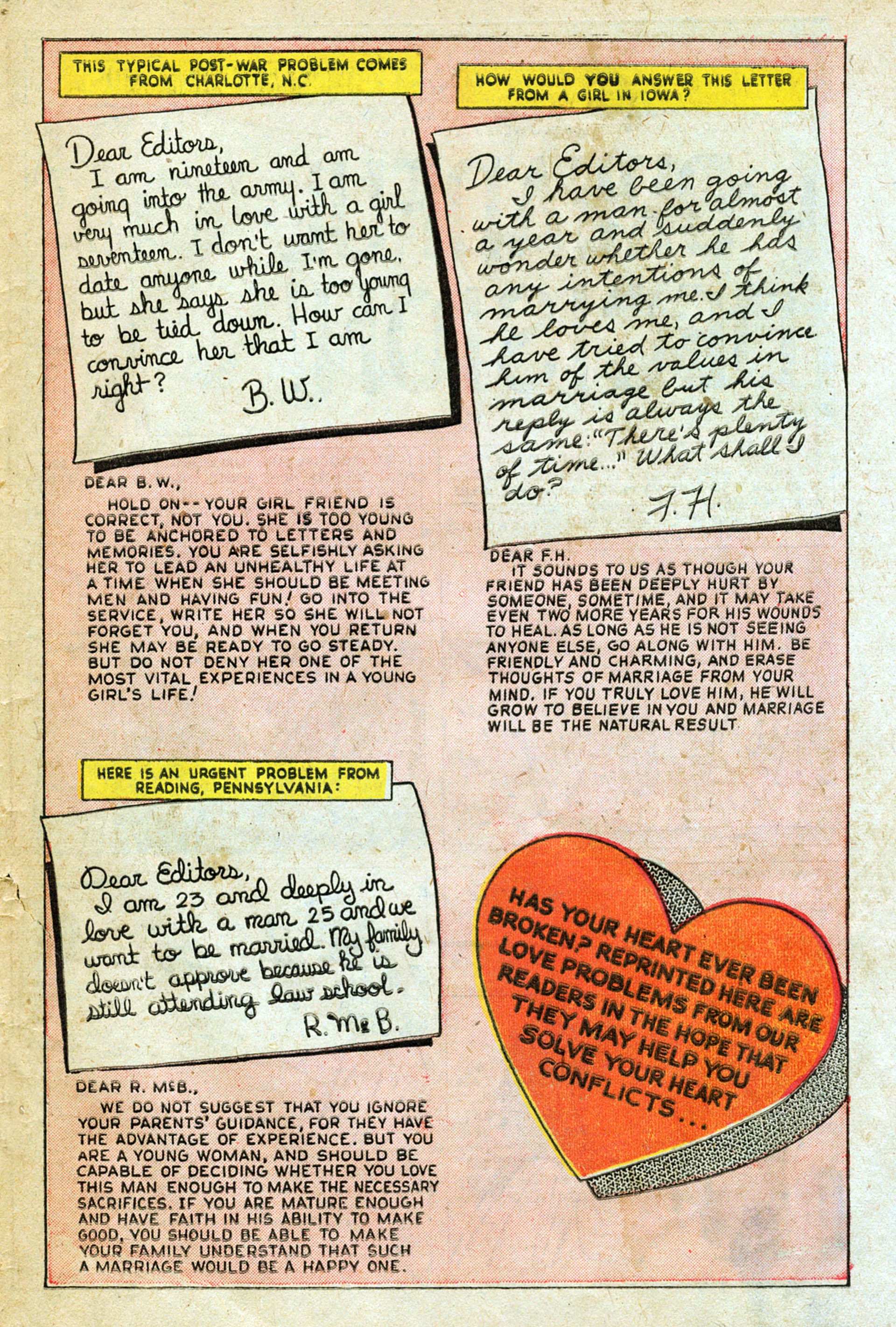 Read online Love Tales comic -  Issue #36 - 41