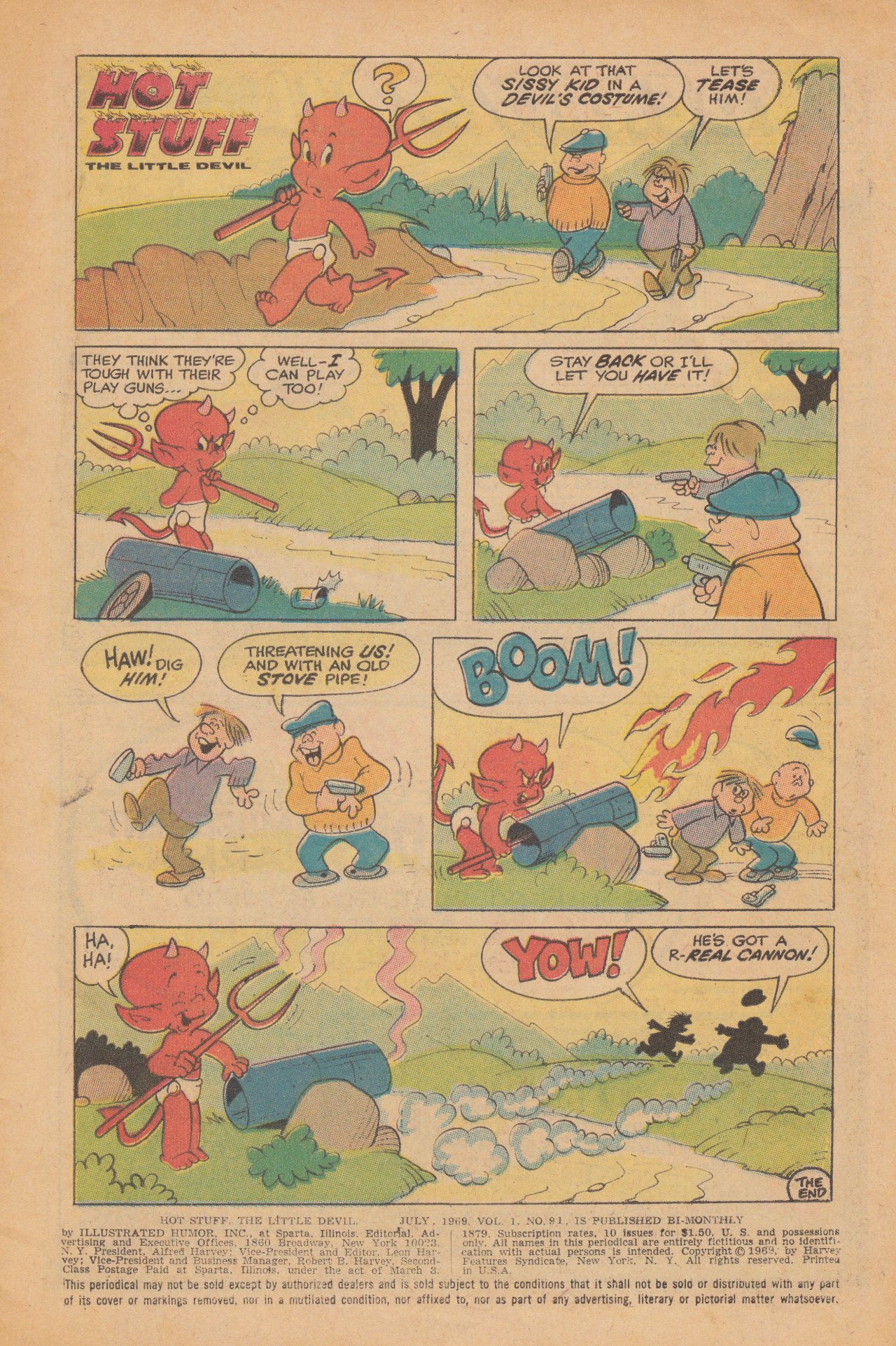 Read online Hot Stuff, the Little Devil comic -  Issue #91 - 3