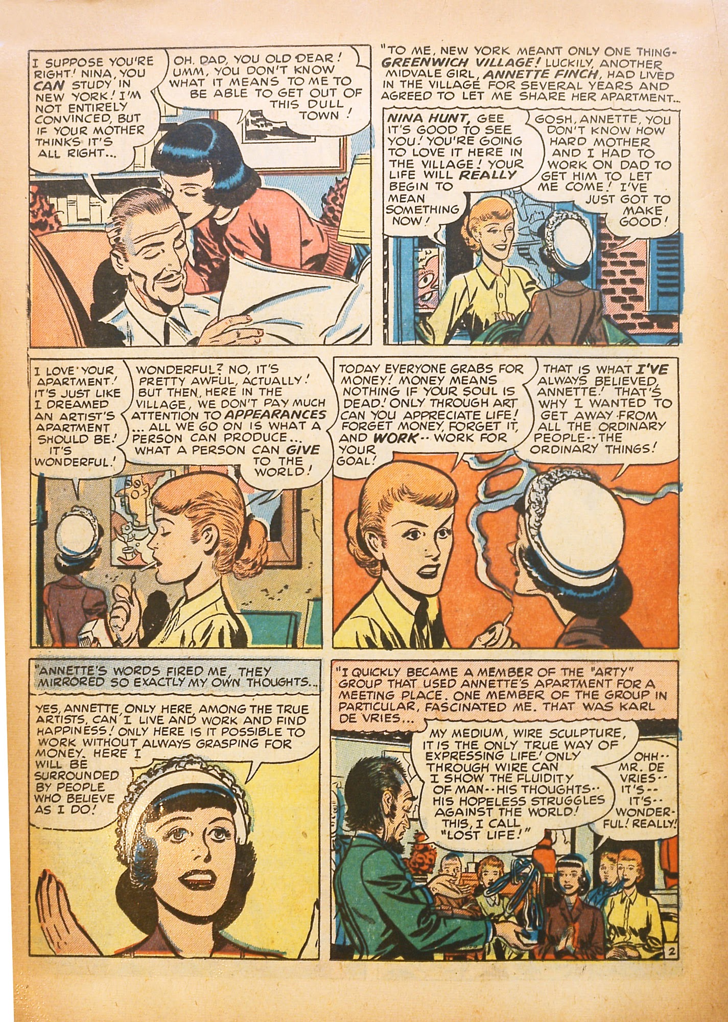 Read online Young Love (1949) comic -  Issue #1 - 14