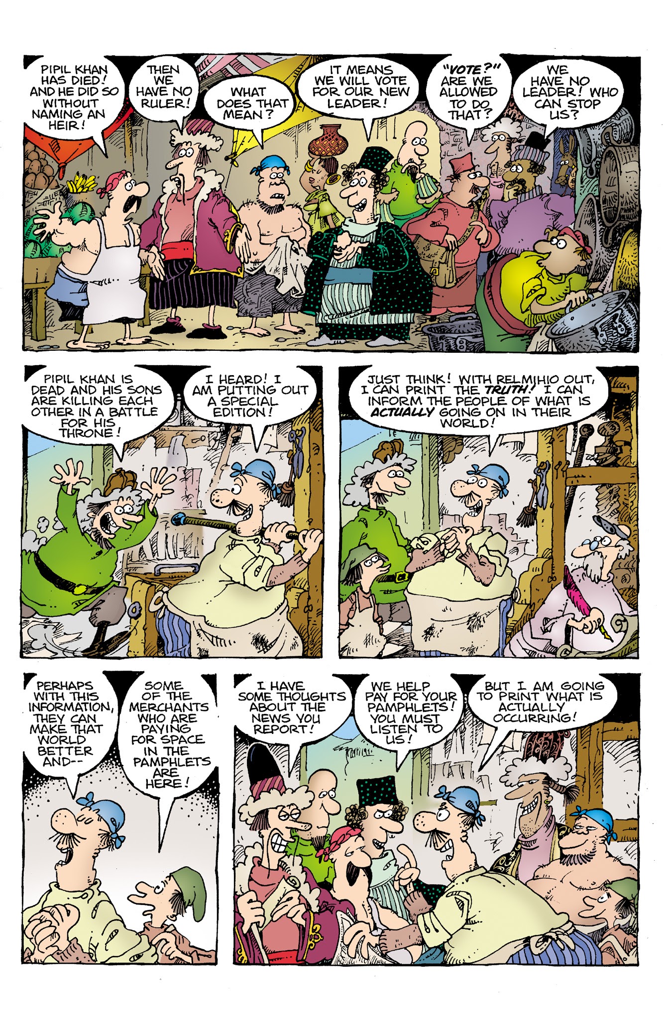 Read online Sergio Aragonés' Groo: Mightier Than the Sword comic -  Issue # _TPB - 101
