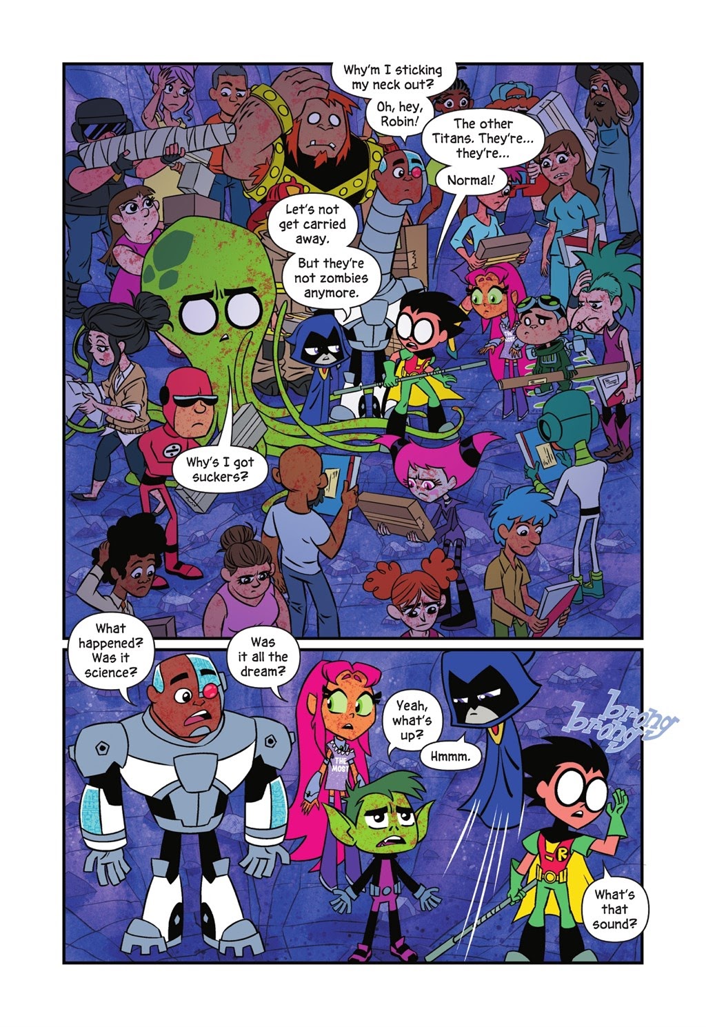 Read online Teen Titans Go! Undead?! comic -  Issue # TPB (Part 2) - 22