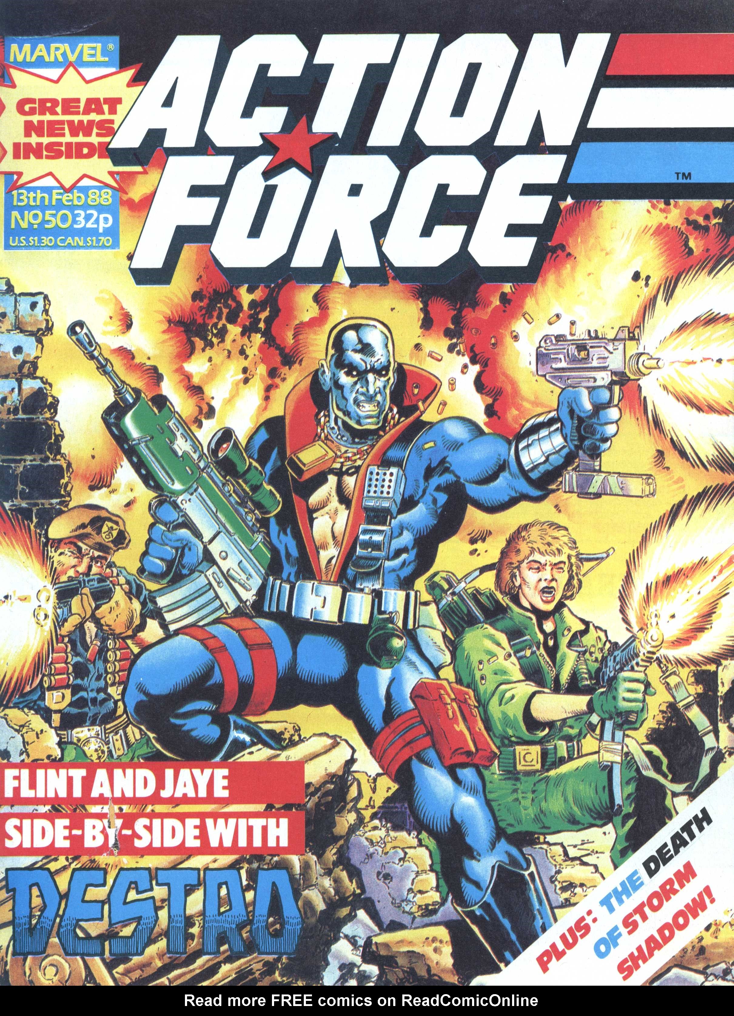 Read online Action Force comic -  Issue #50 - 1