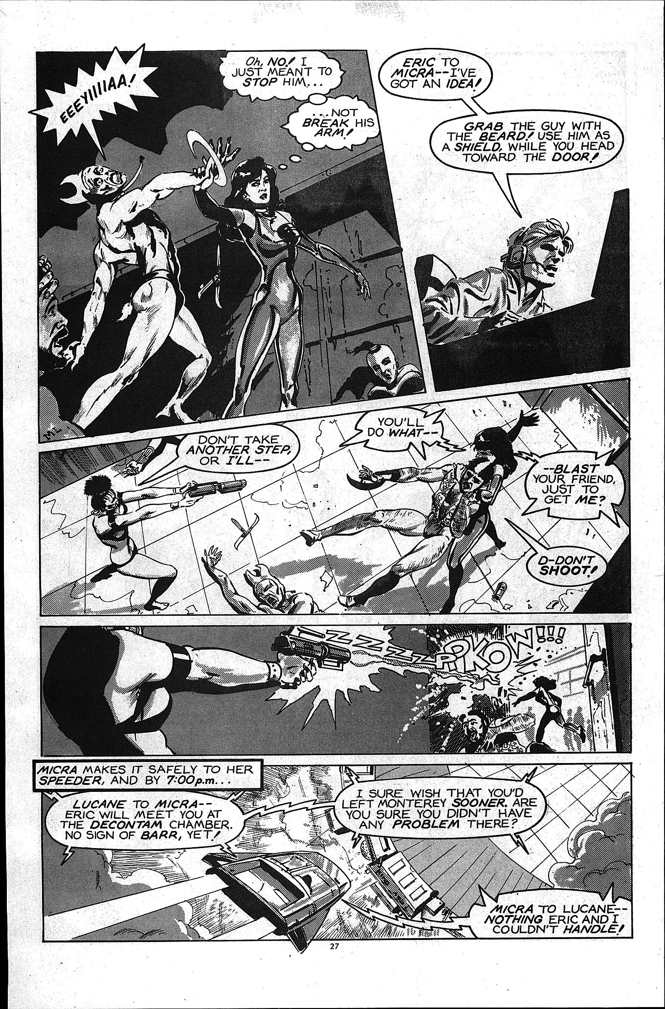 Read online MICRA: Mind Controlled Remote Automaton comic -  Issue #4 - 29