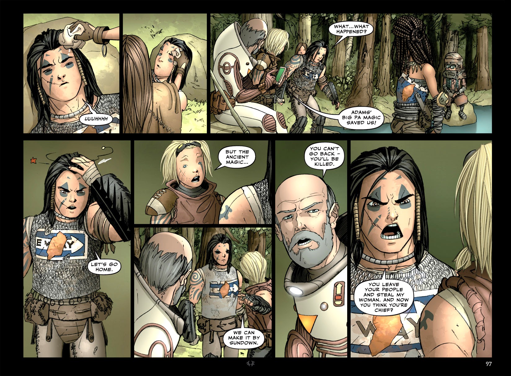 Read online Tribes: The Dog Years comic -  Issue #4 - 8