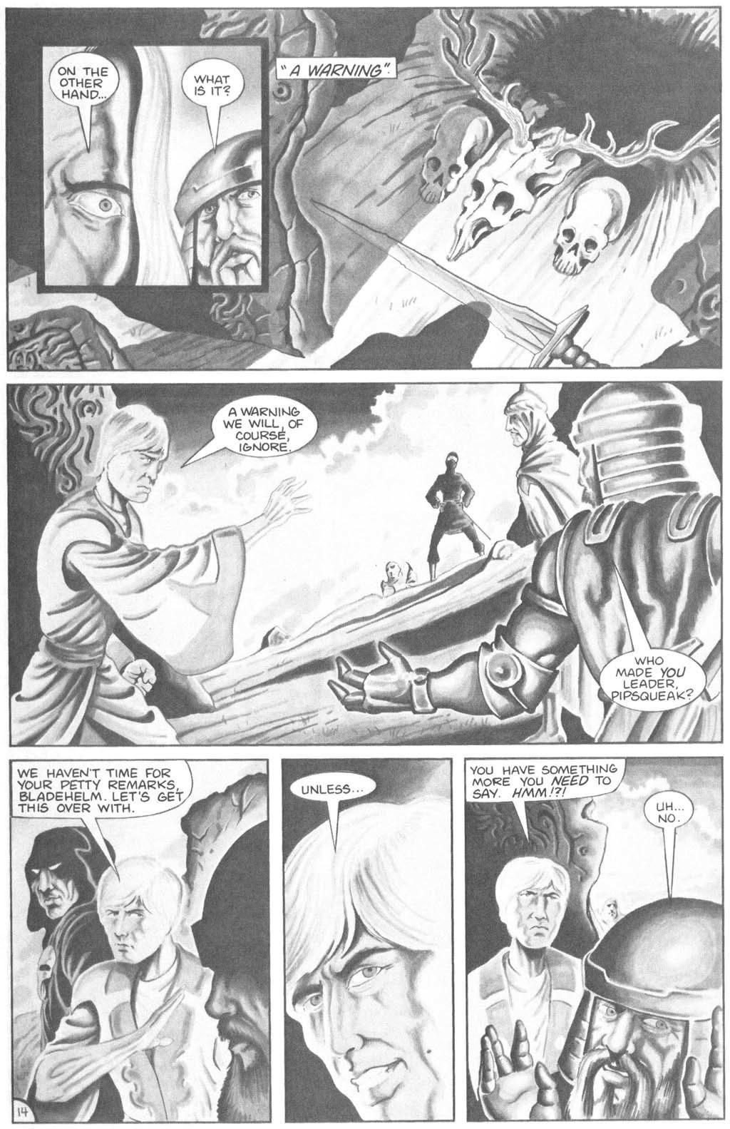 Read online Adventurers (1986) comic -  Issue #5 - 16