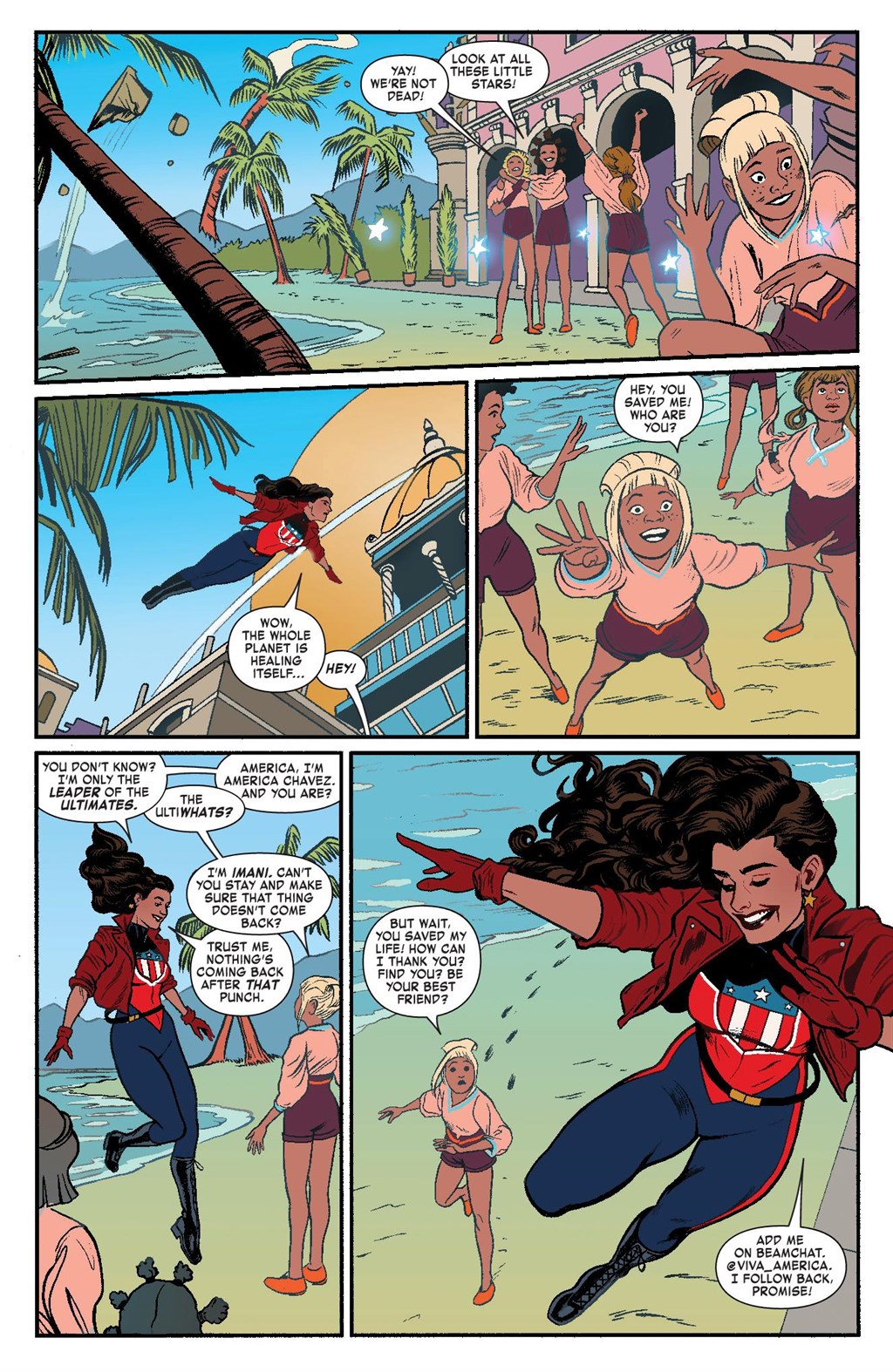Read online Marvel-Verse (2020) comic -  Issue # America Chavez - 46