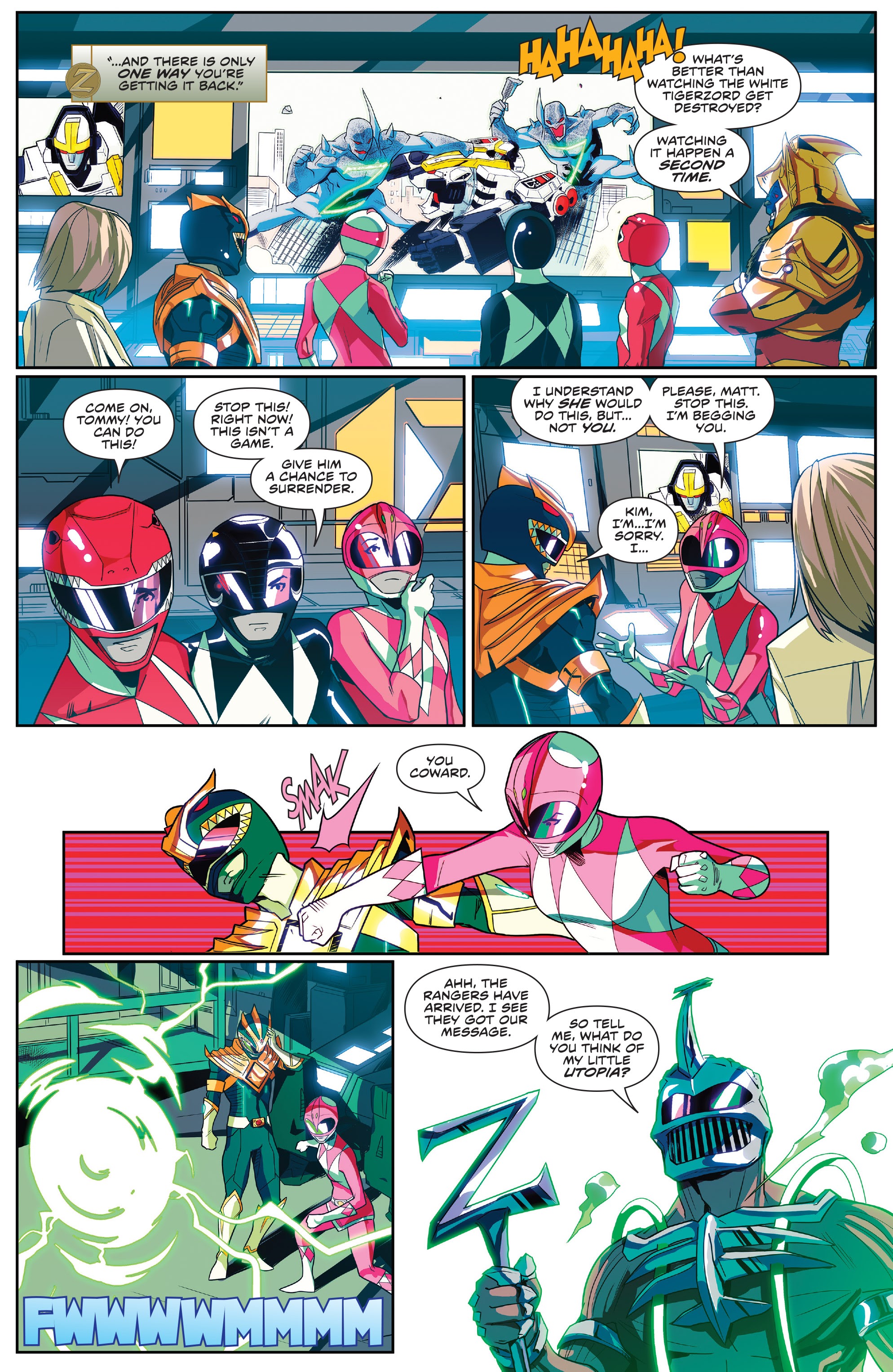 Read online Mighty Morphin comic -  Issue #7 - 23