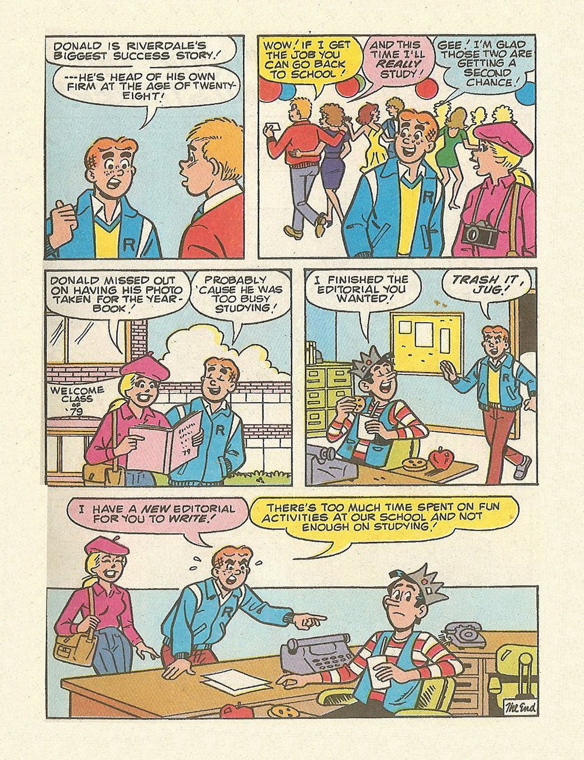 Read online Archie's Double Digest Magazine comic -  Issue #72 - 29