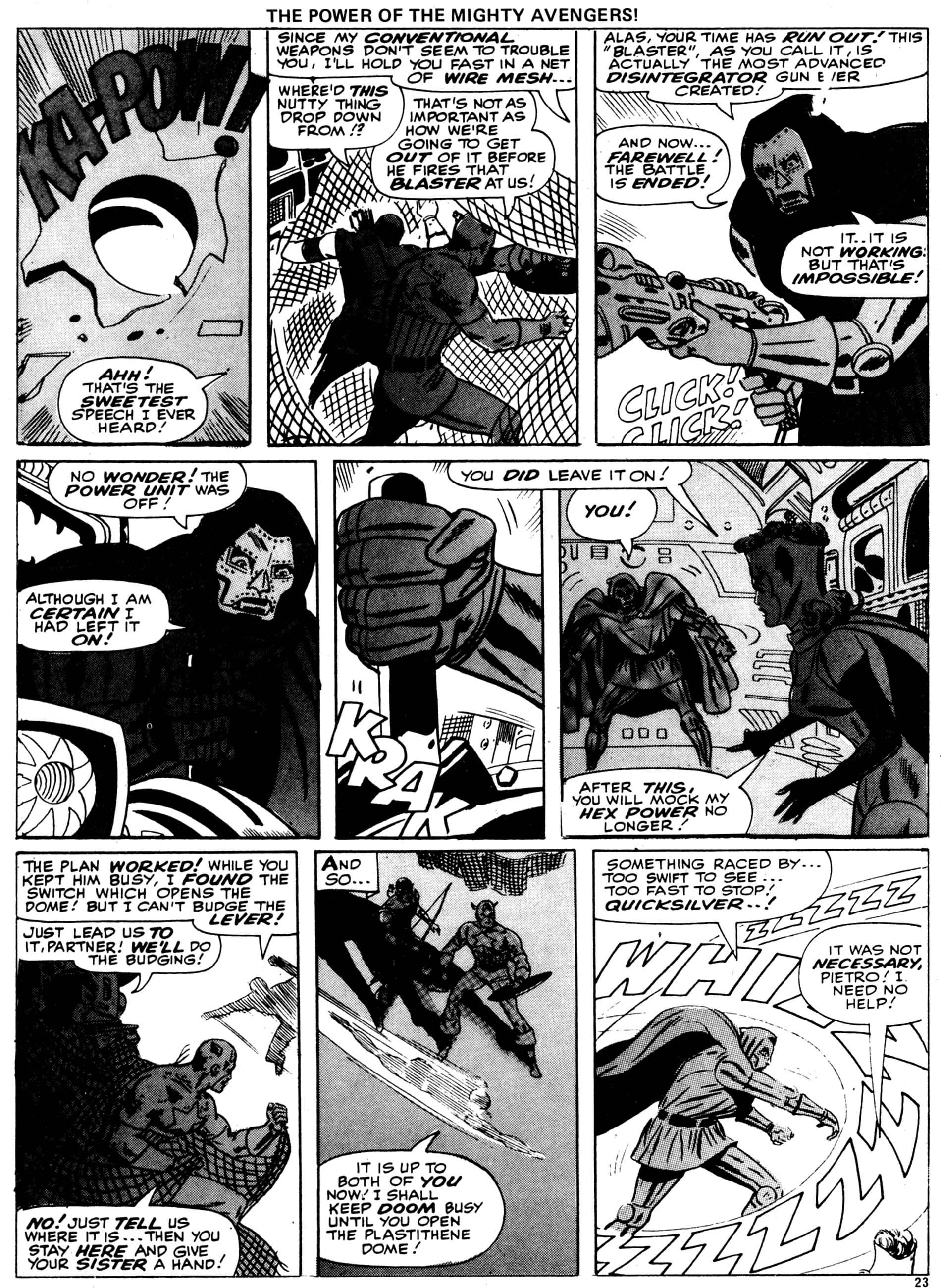 Read online The Avengers (1973) comic -  Issue #22 - 23