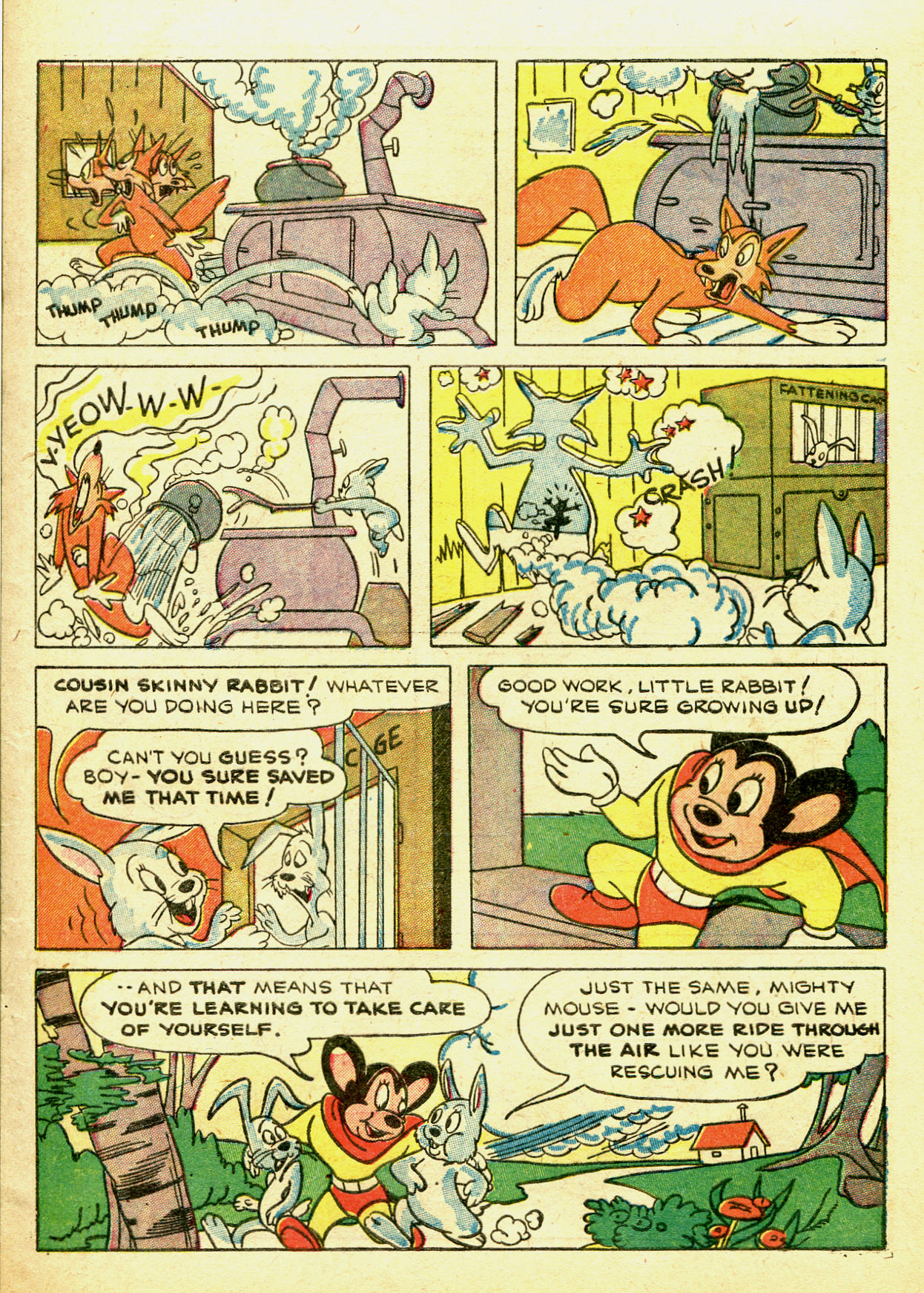Read online Paul Terry's Mighty Mouse Comics comic -  Issue #30 - 9